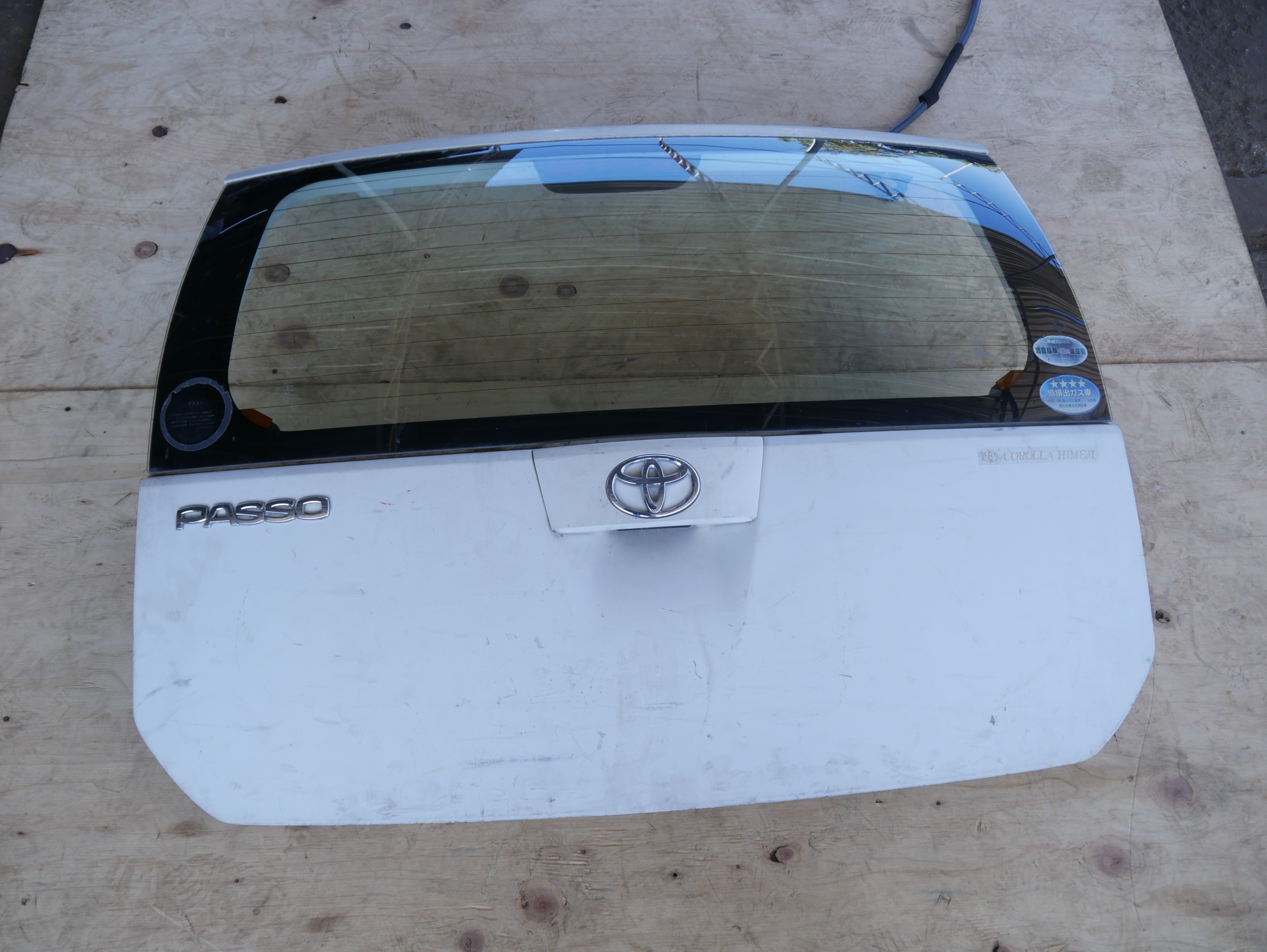 Passo old boot Lid