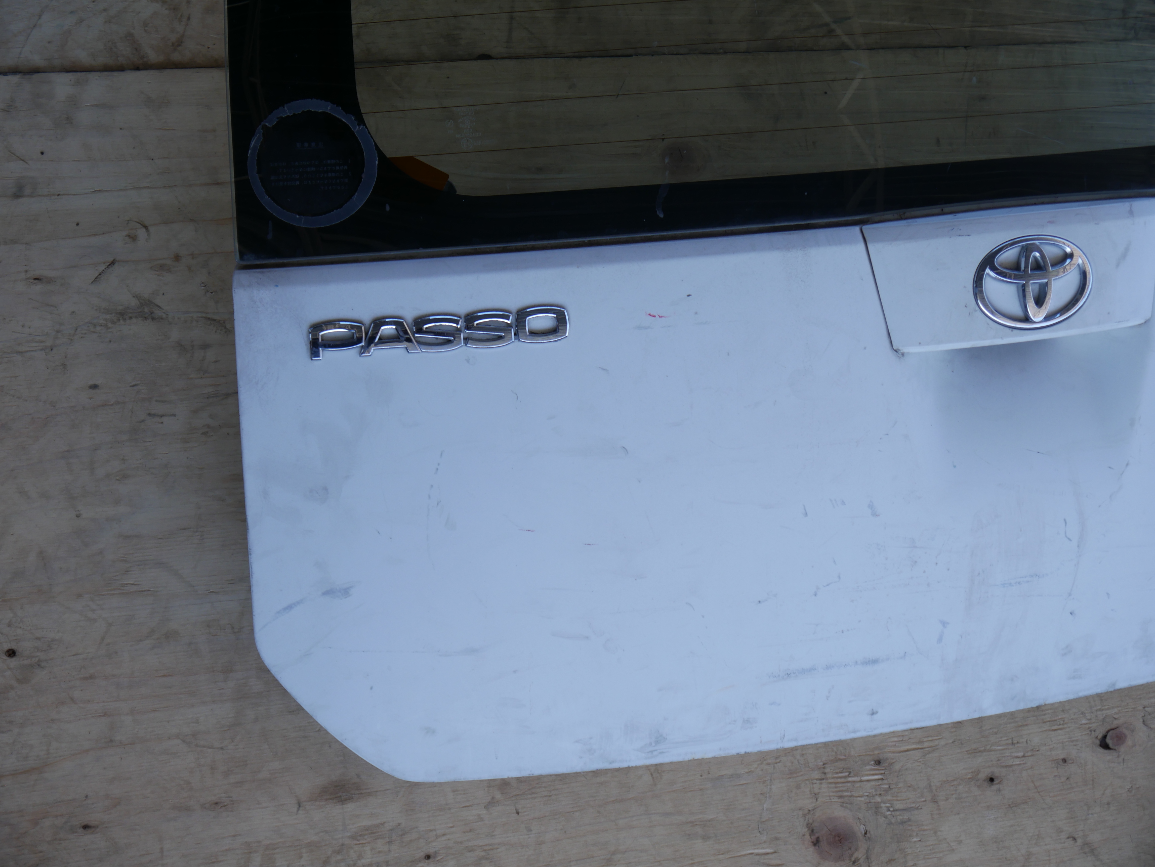 Passo old boot Lid