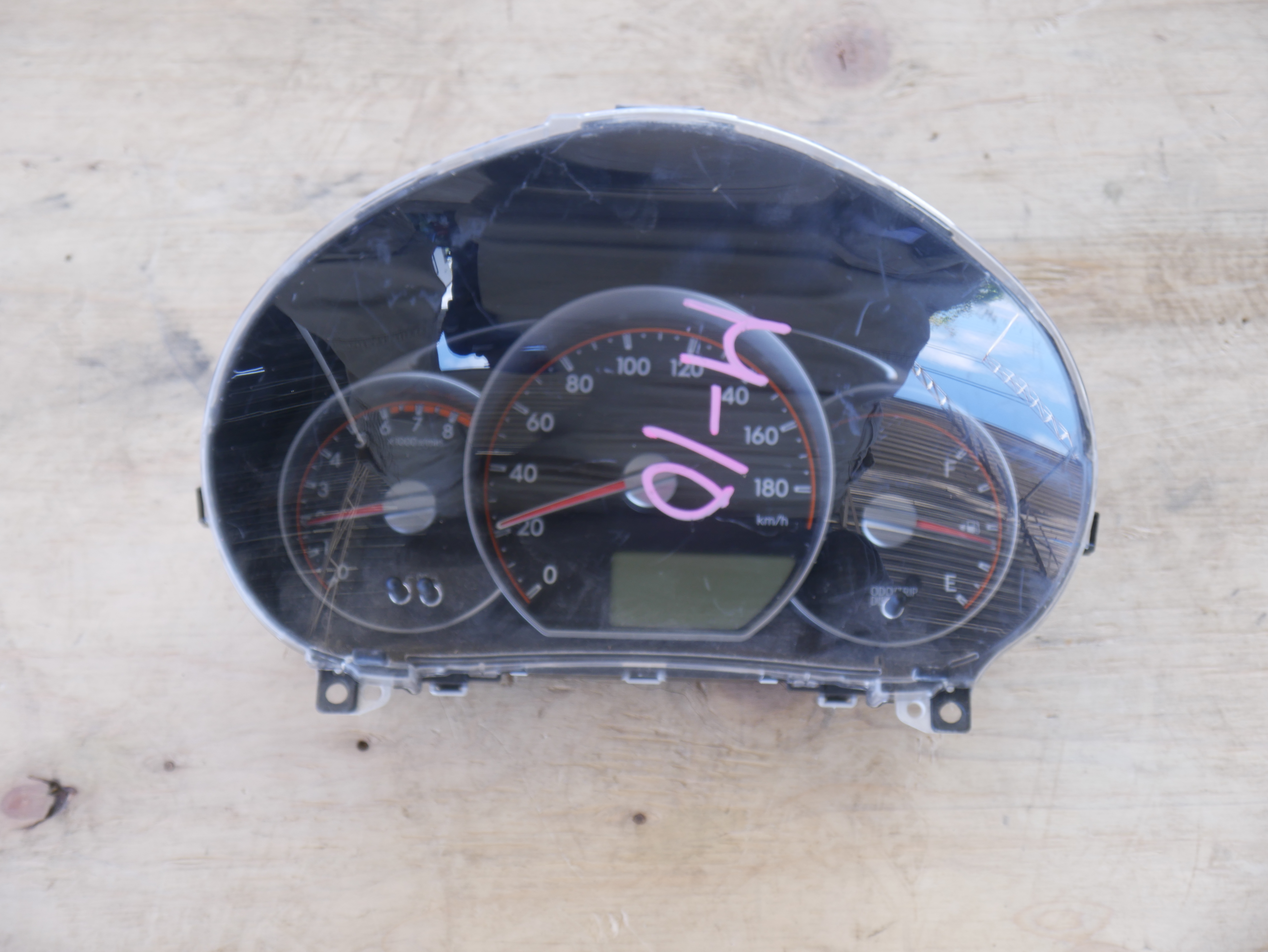 Toyota Ractis Dashboard Cluster