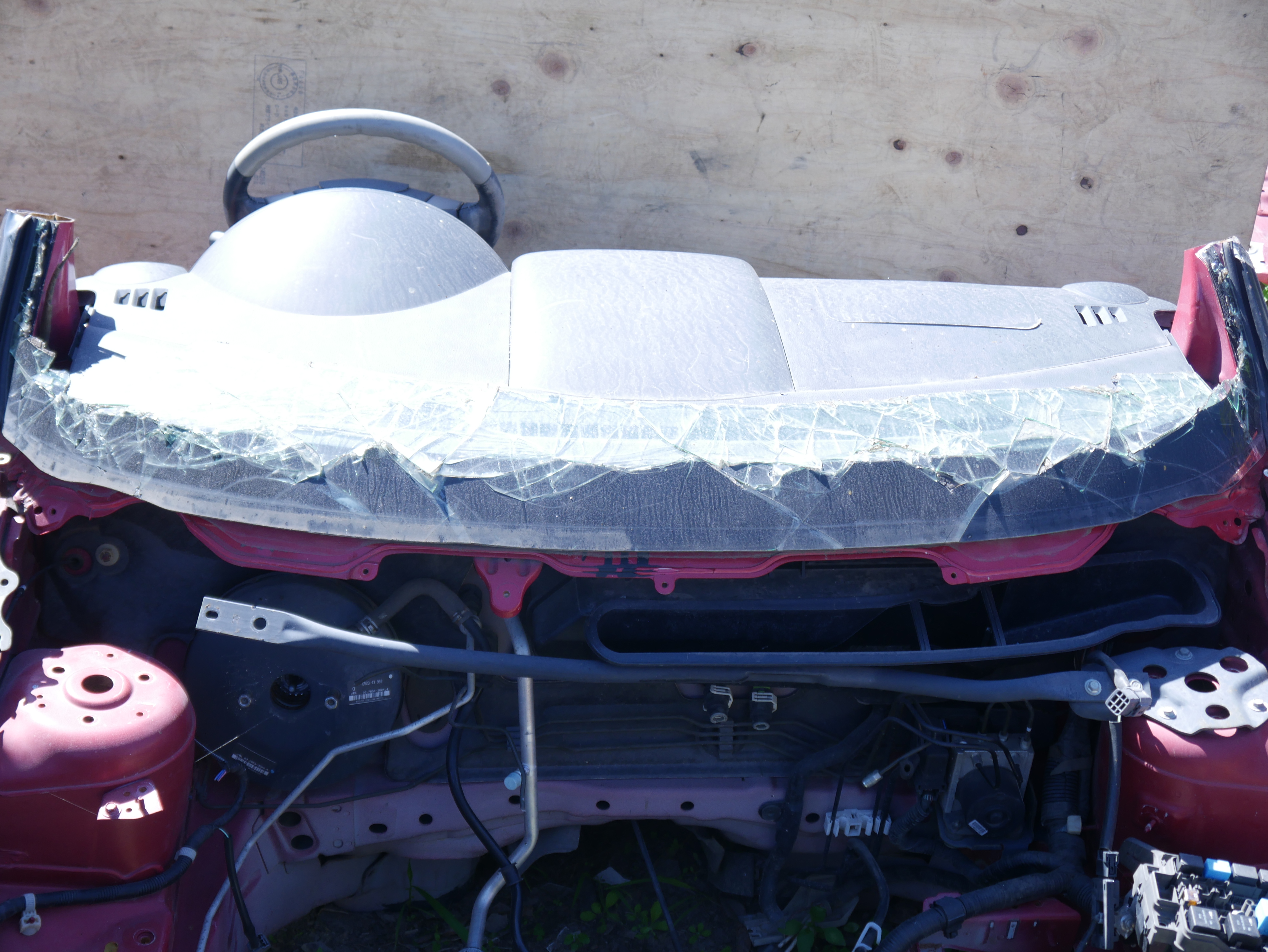 Mazda Verissa Dashboard with Steering Wheel