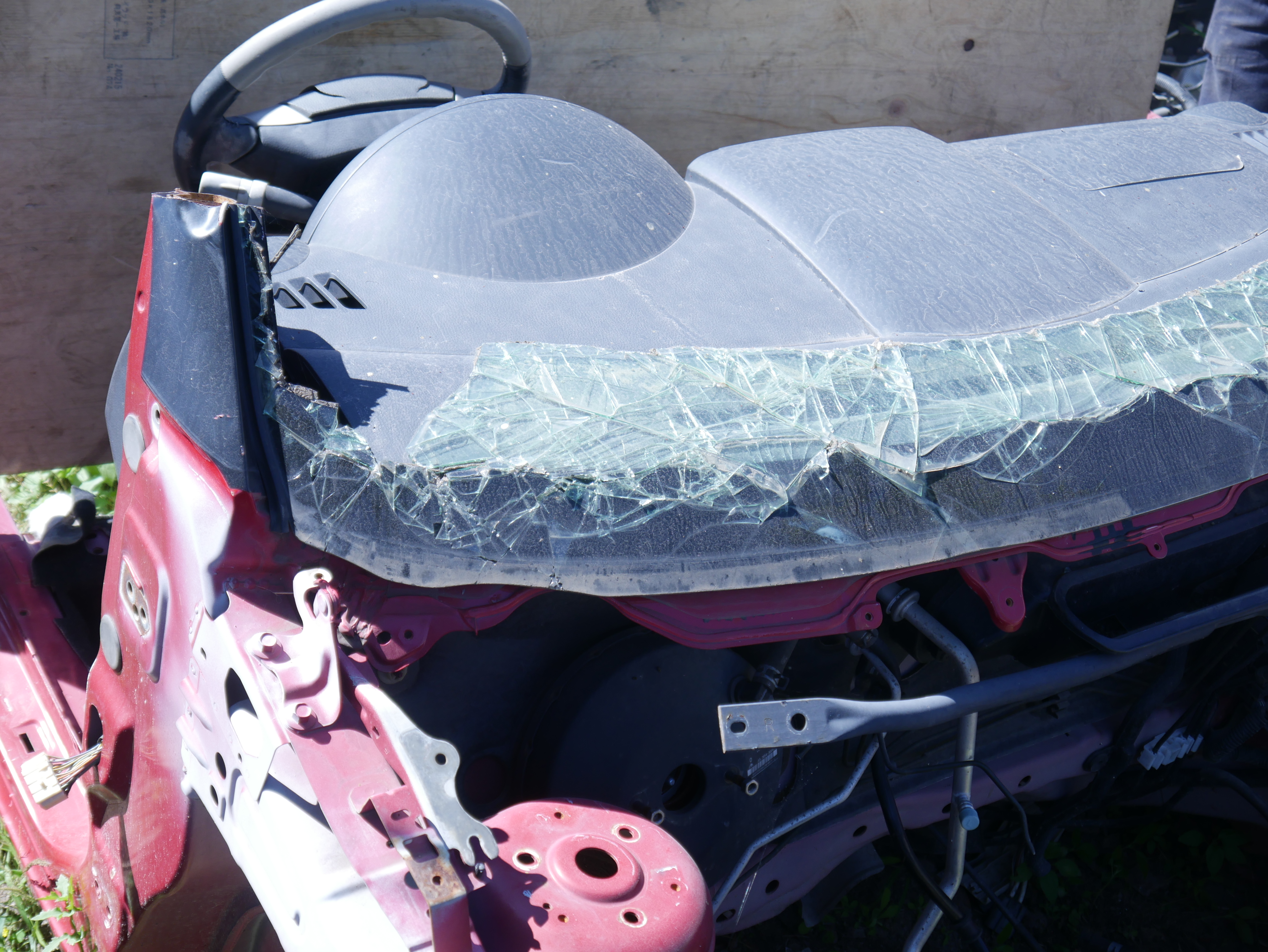 Mazda Verissa Dashboard with Steering Wheel