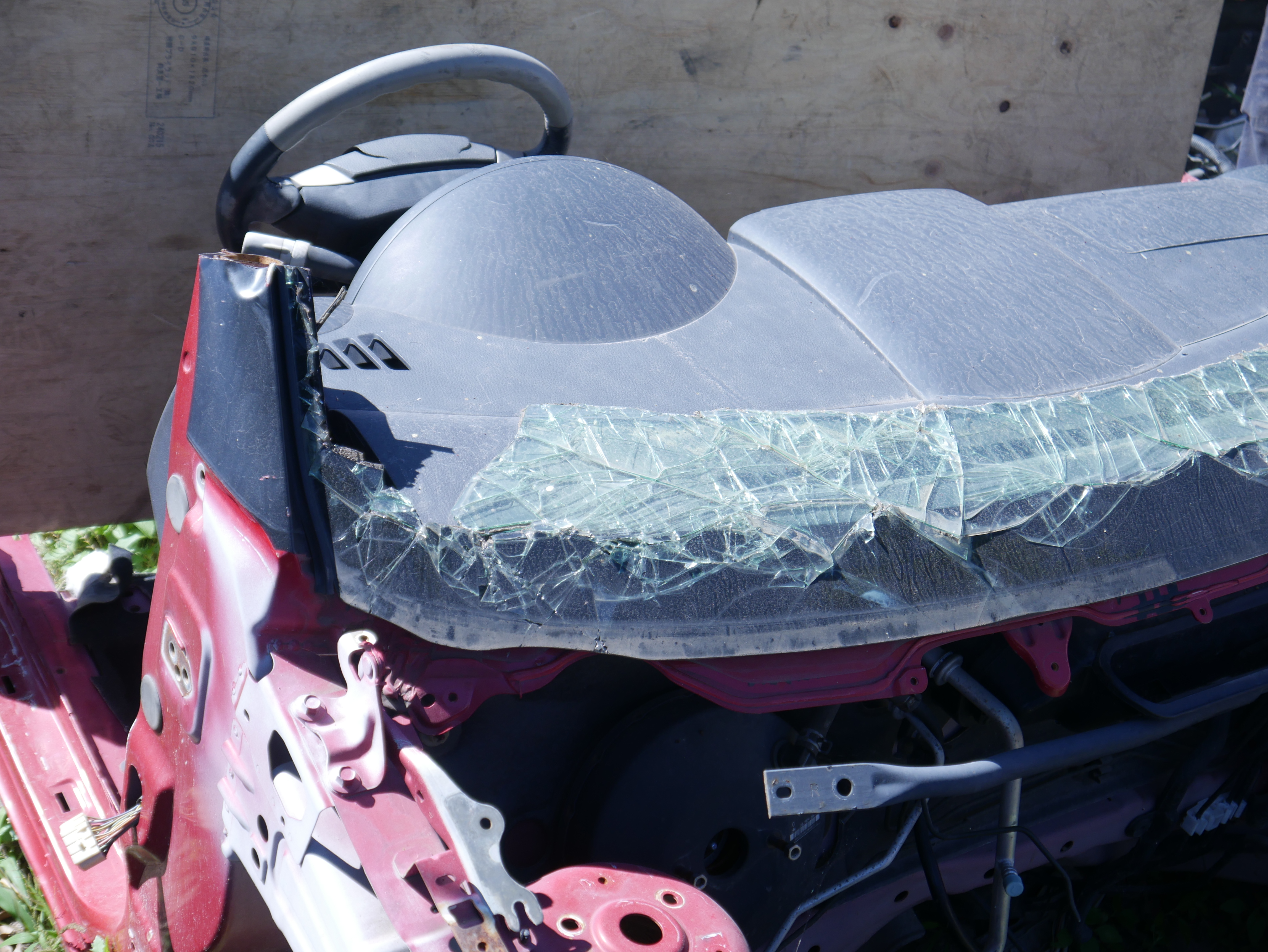 Mazda Verissa Dashboard with Steering Wheel