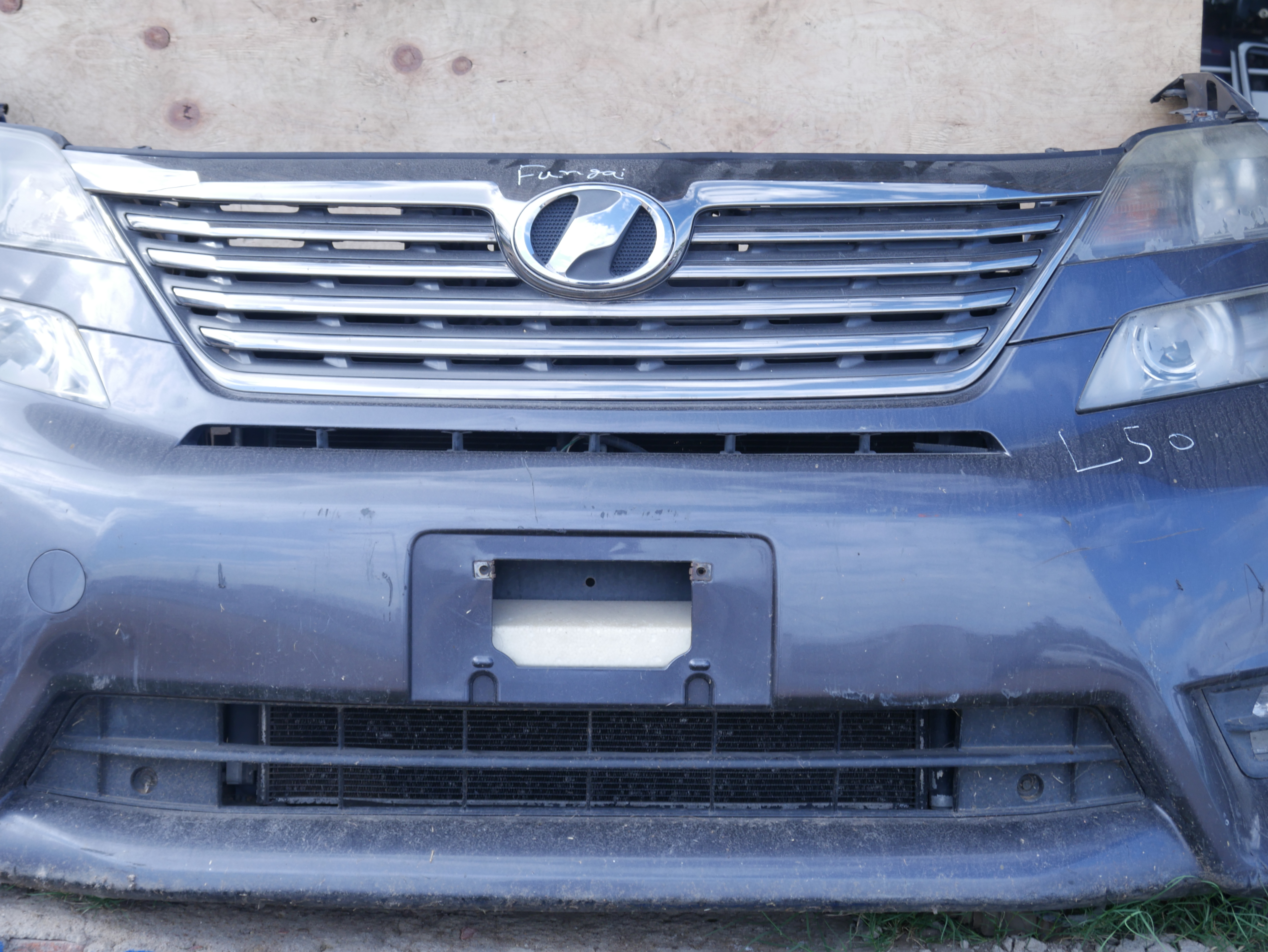 VELFIRE Front Bumper with Grille