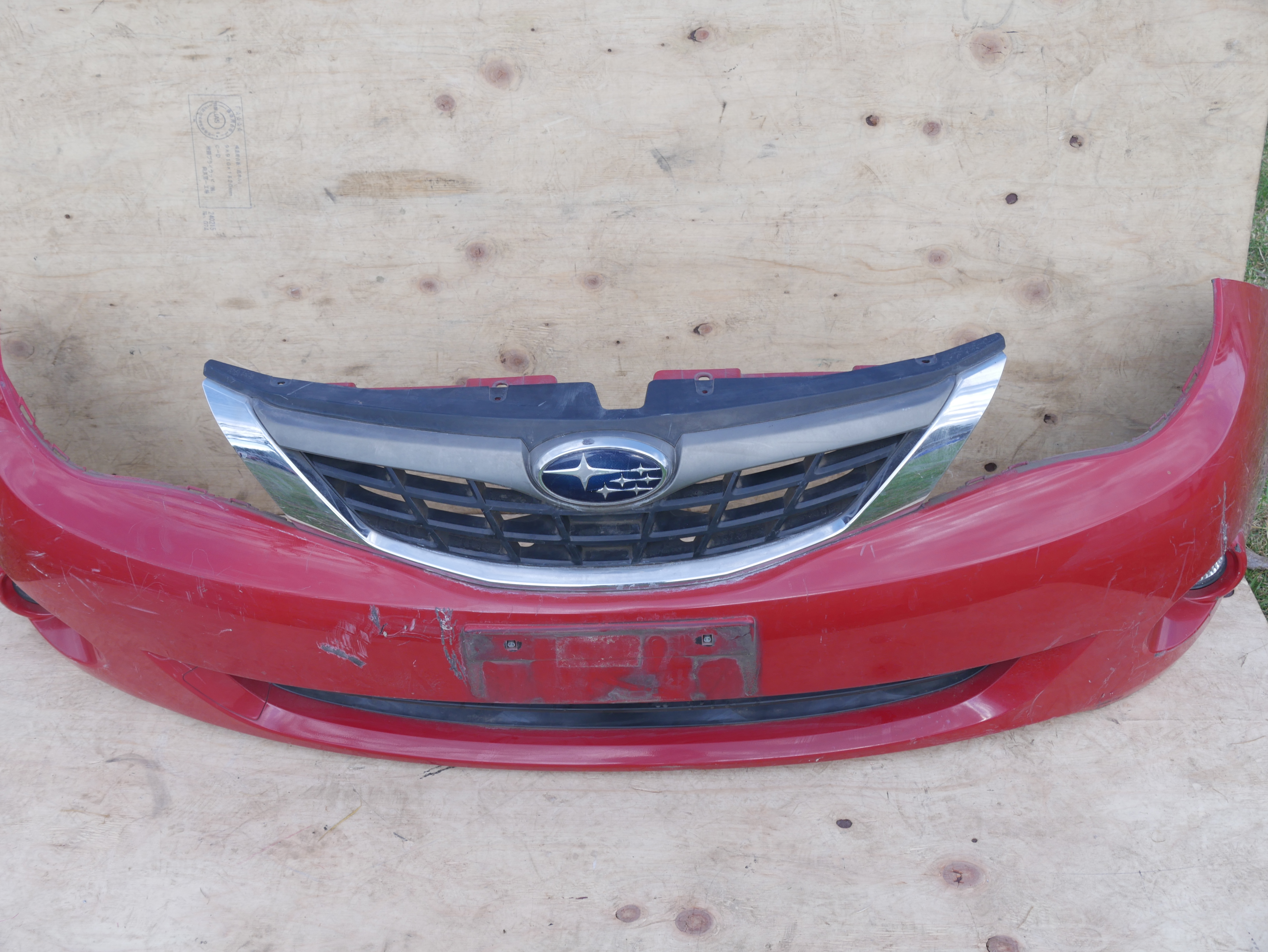 Subaru Impressa 2012 Front Bumper with Grille
