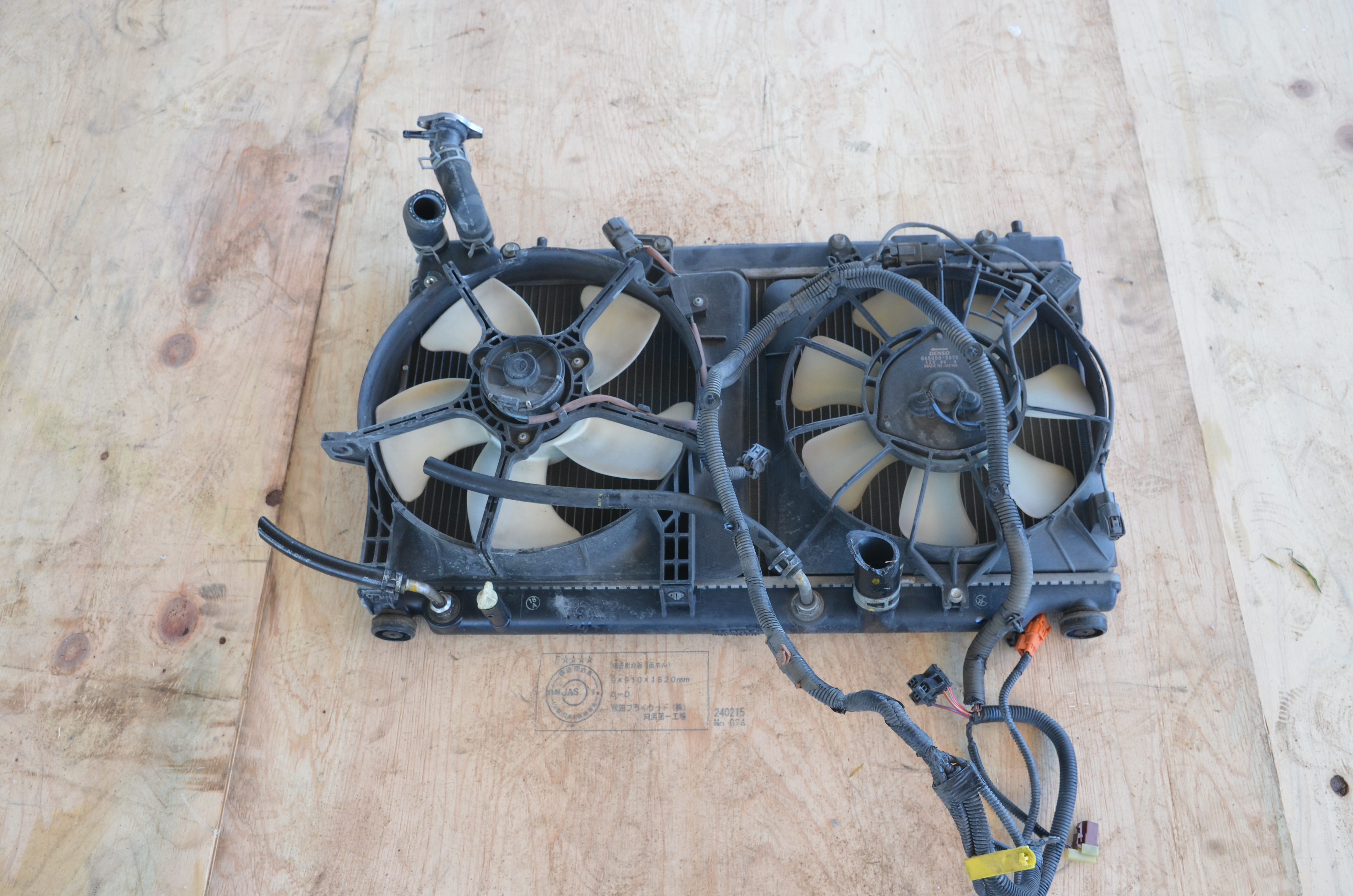 Honda Fit GD1 Radiator Fan and aircon fan