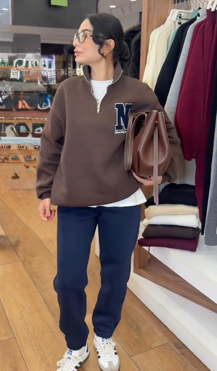 Sweatpants fleece inside