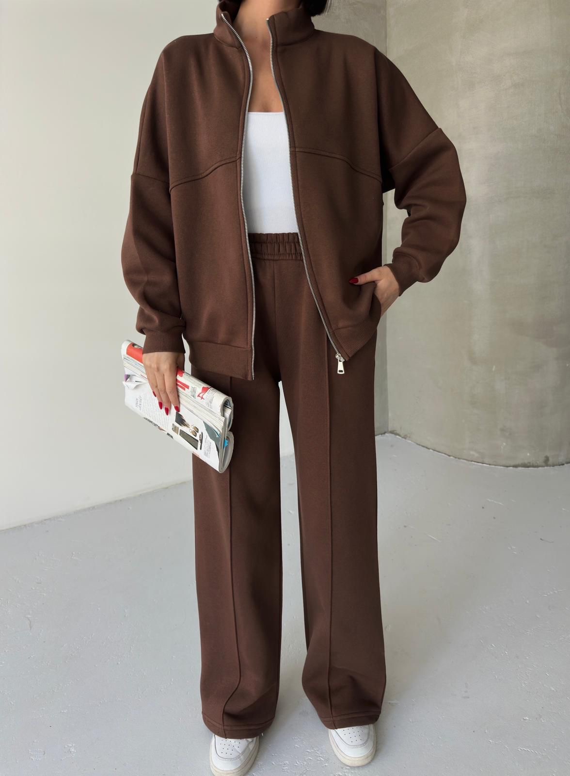 Set fleece inside