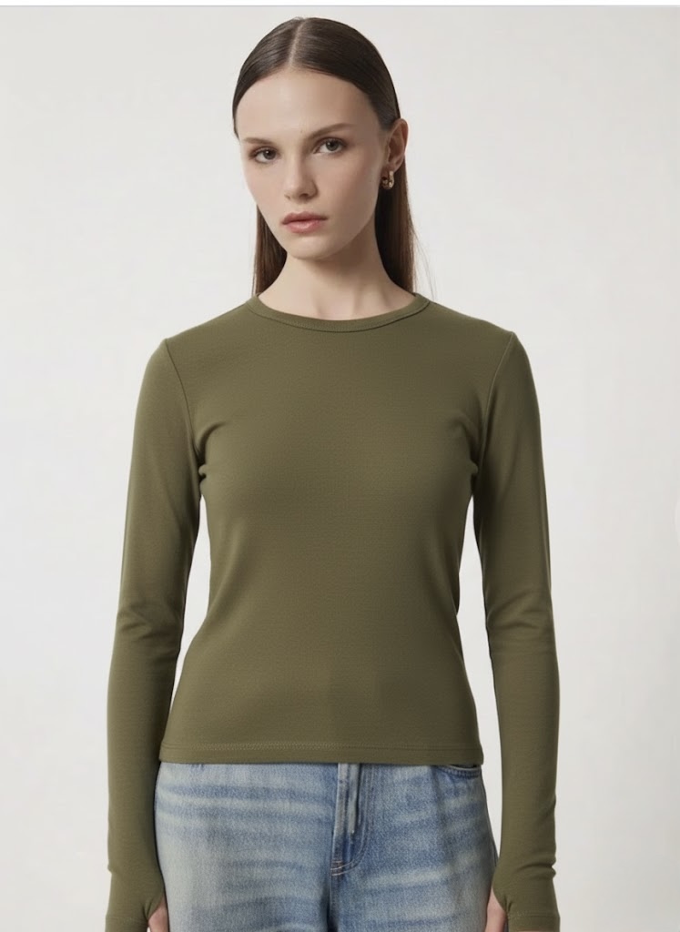 Oysho basic long-sleeved 