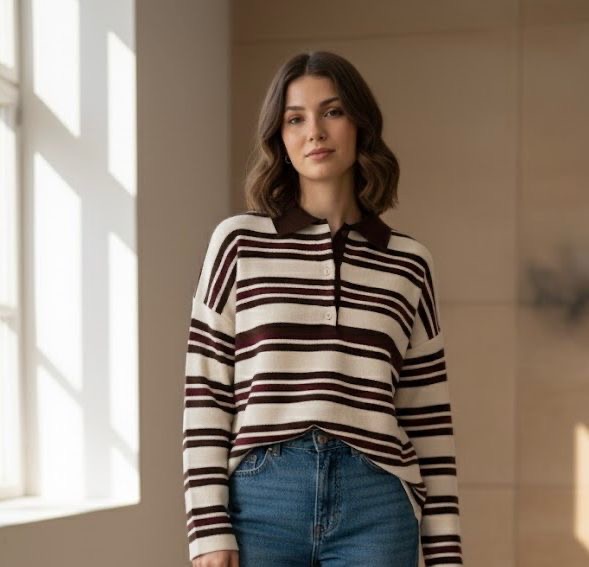 polo stripped top