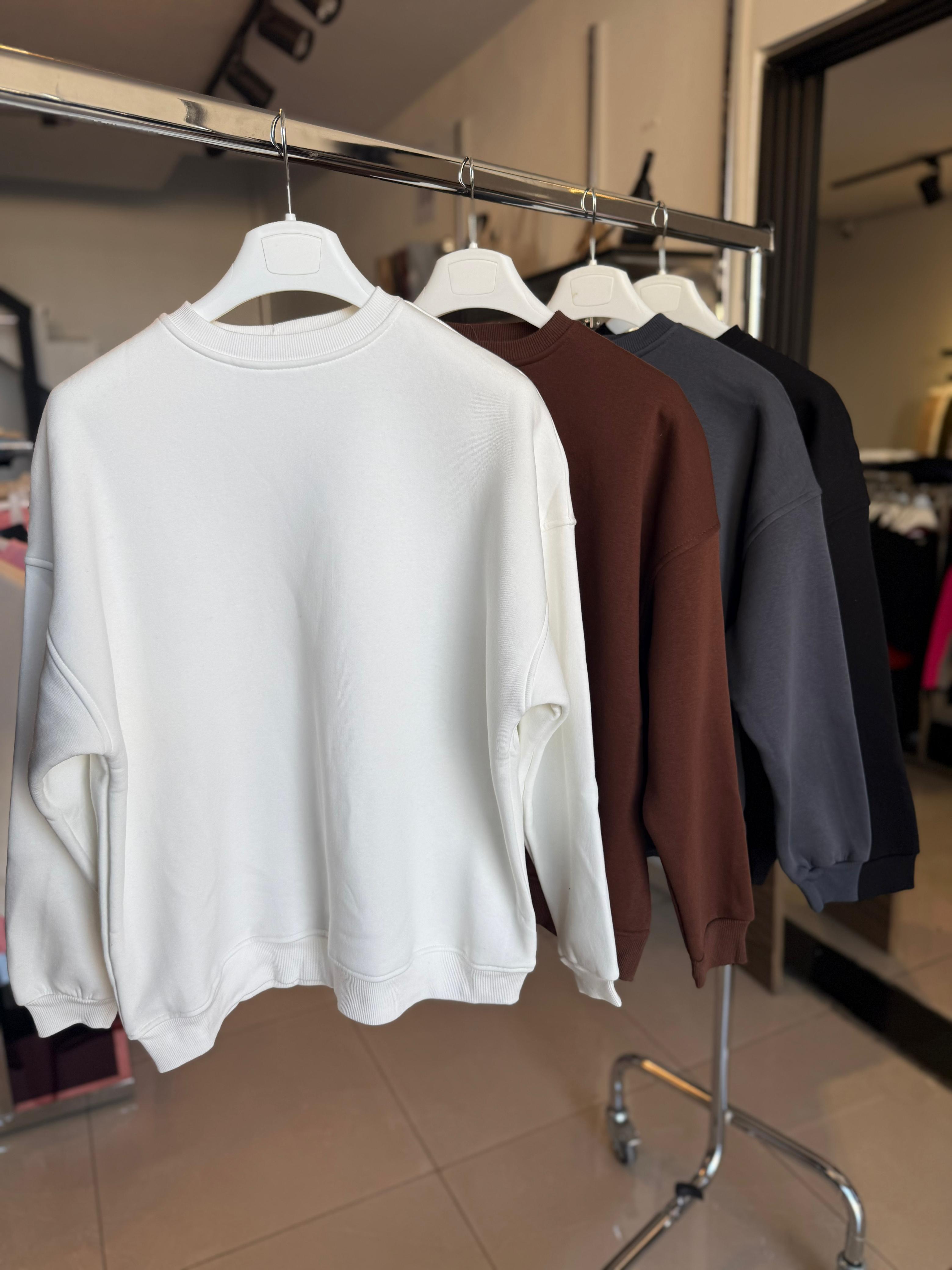 Sweater fleece inside