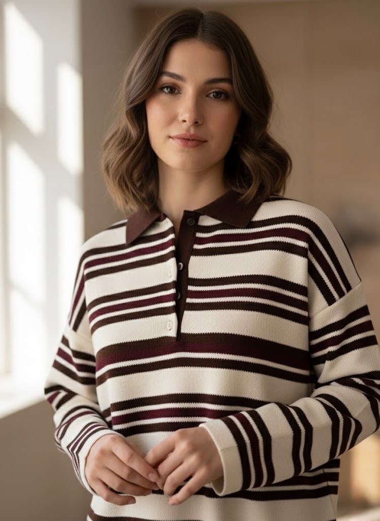 polo stripped top
