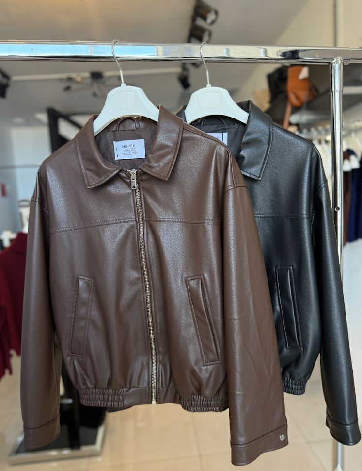 Leather jacket