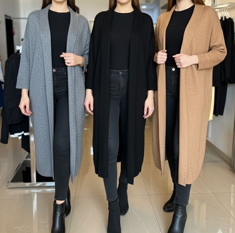 Long cardigan