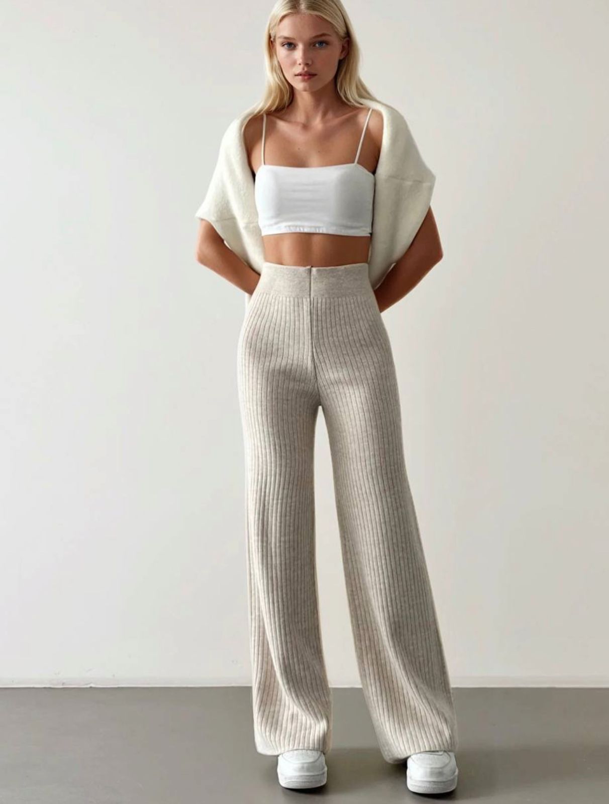 Wool pants