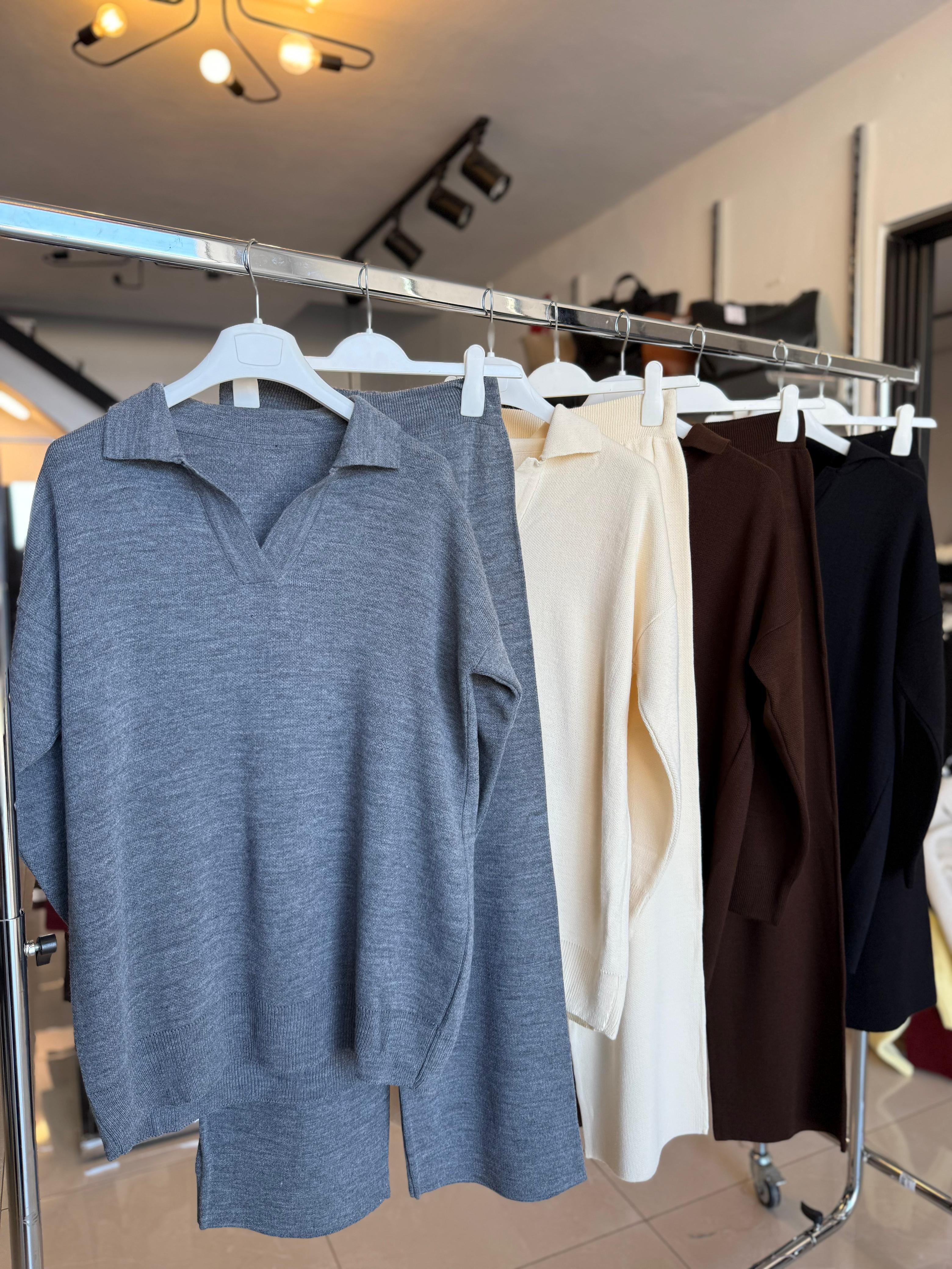 Set wool v-neck