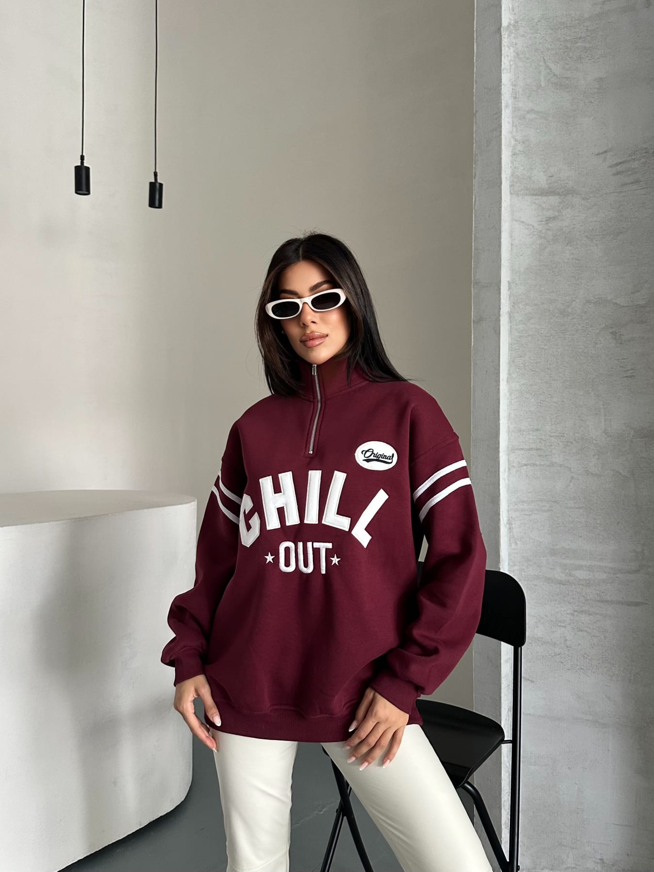 The "chill out" sweater