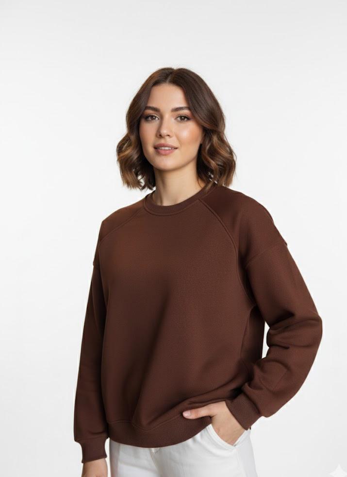 Sweater fleece inside