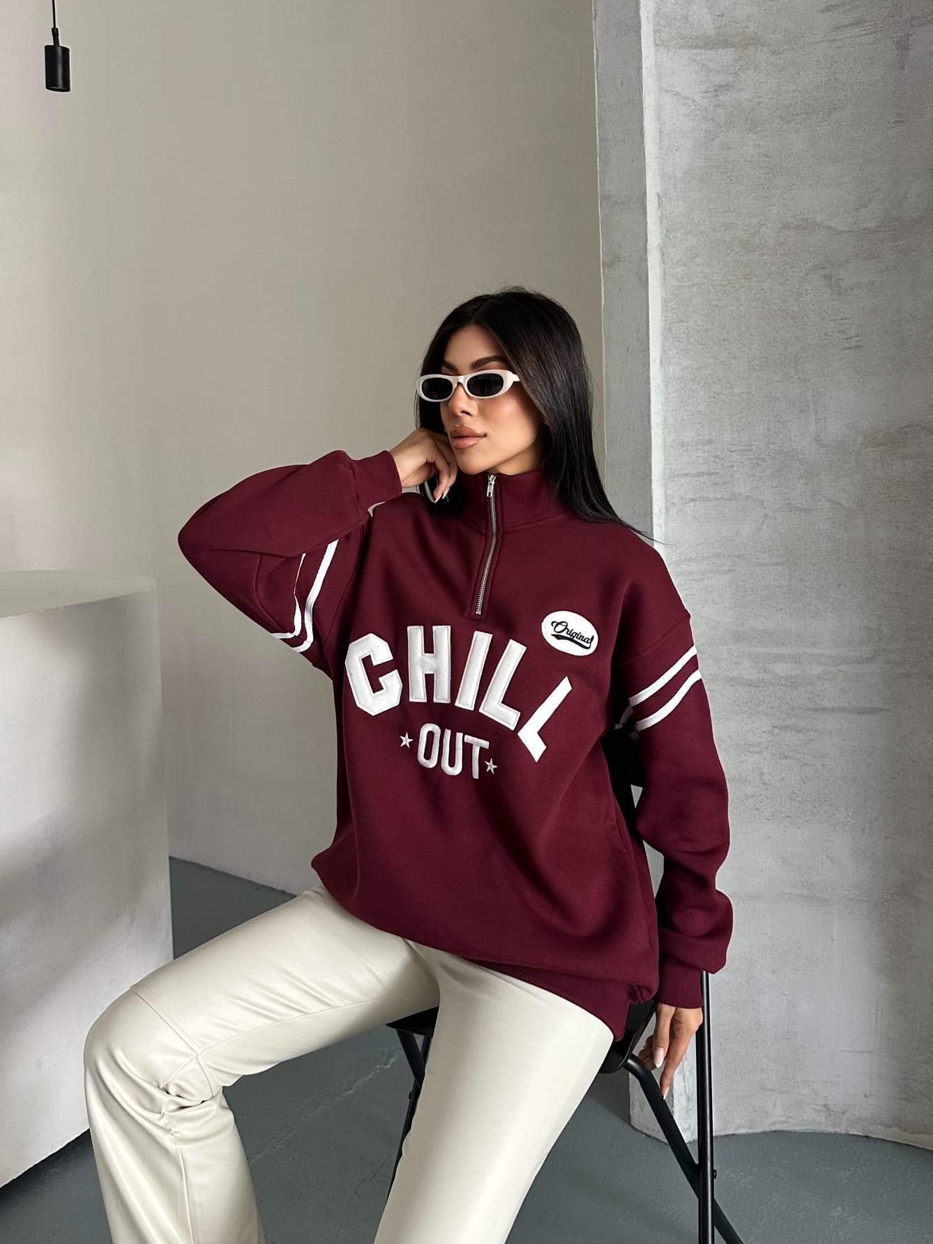 The "chill out" sweater