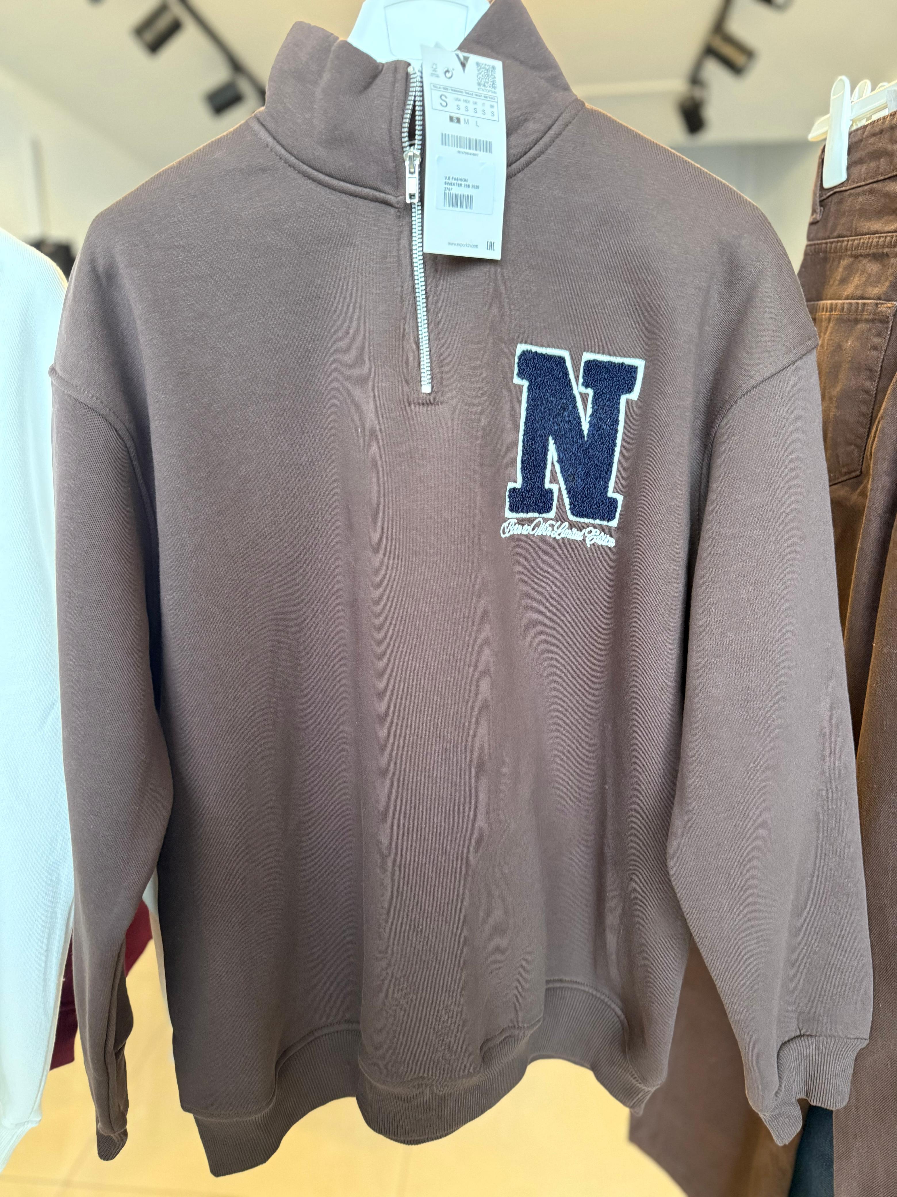 Sweater fleece inside