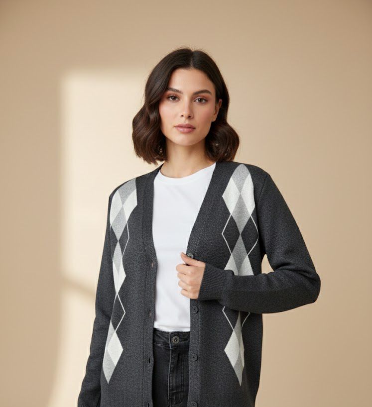 Classic Diamond cardigan