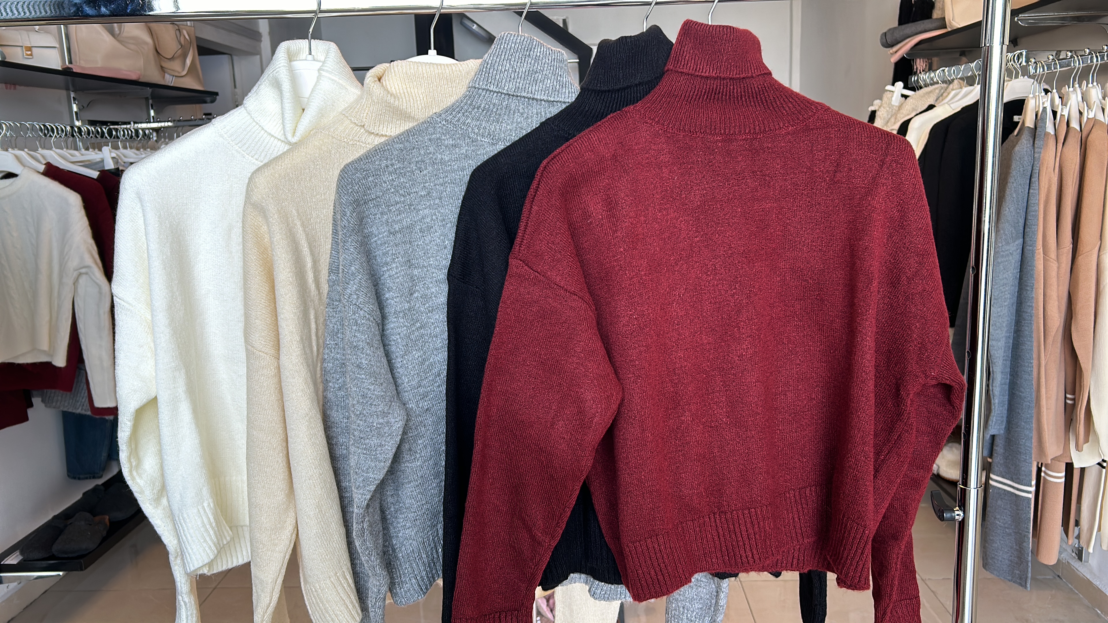 Roll-Neck Pullover