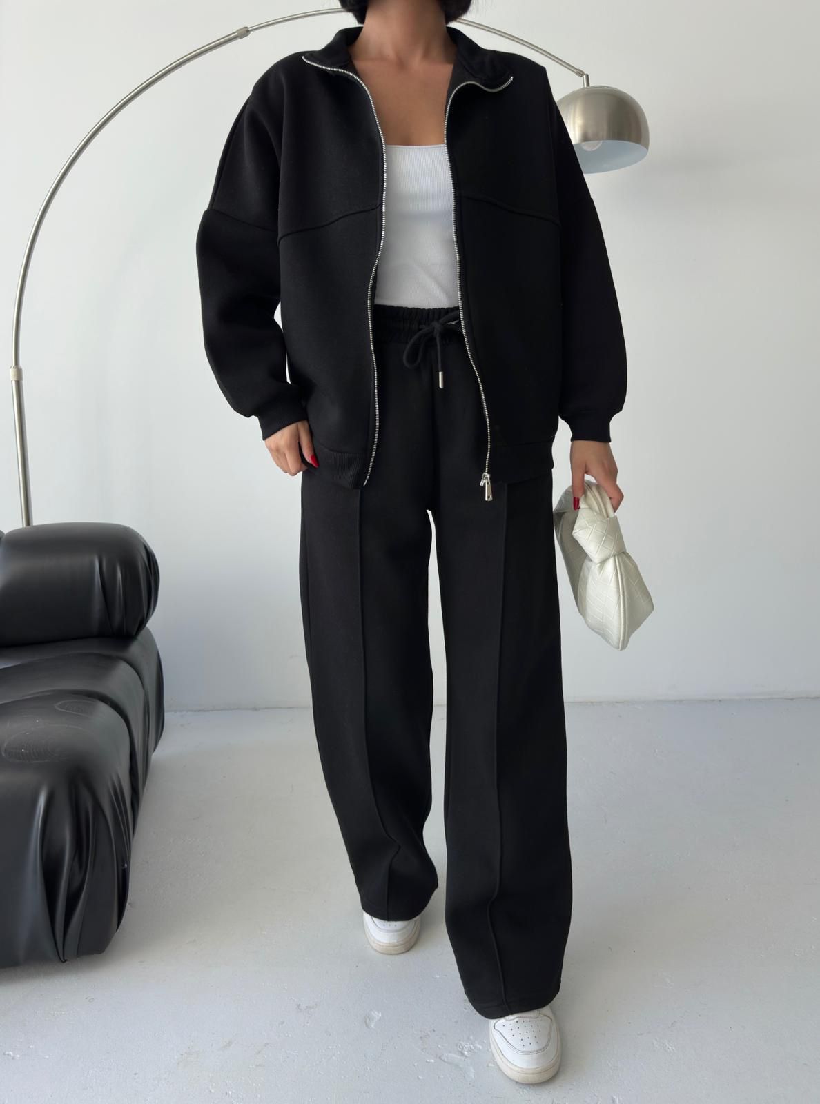 Set fleece inside