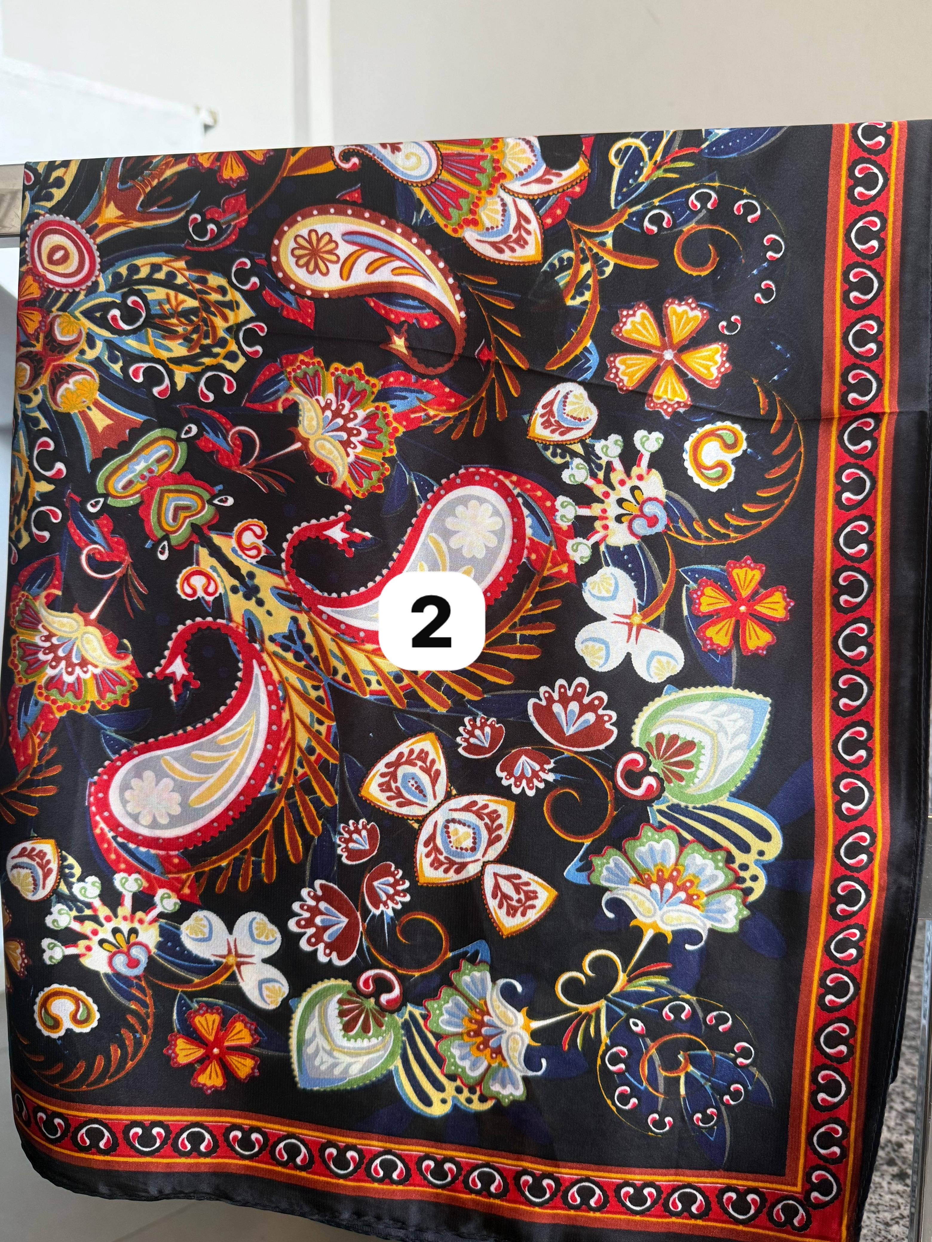 Silk scarf