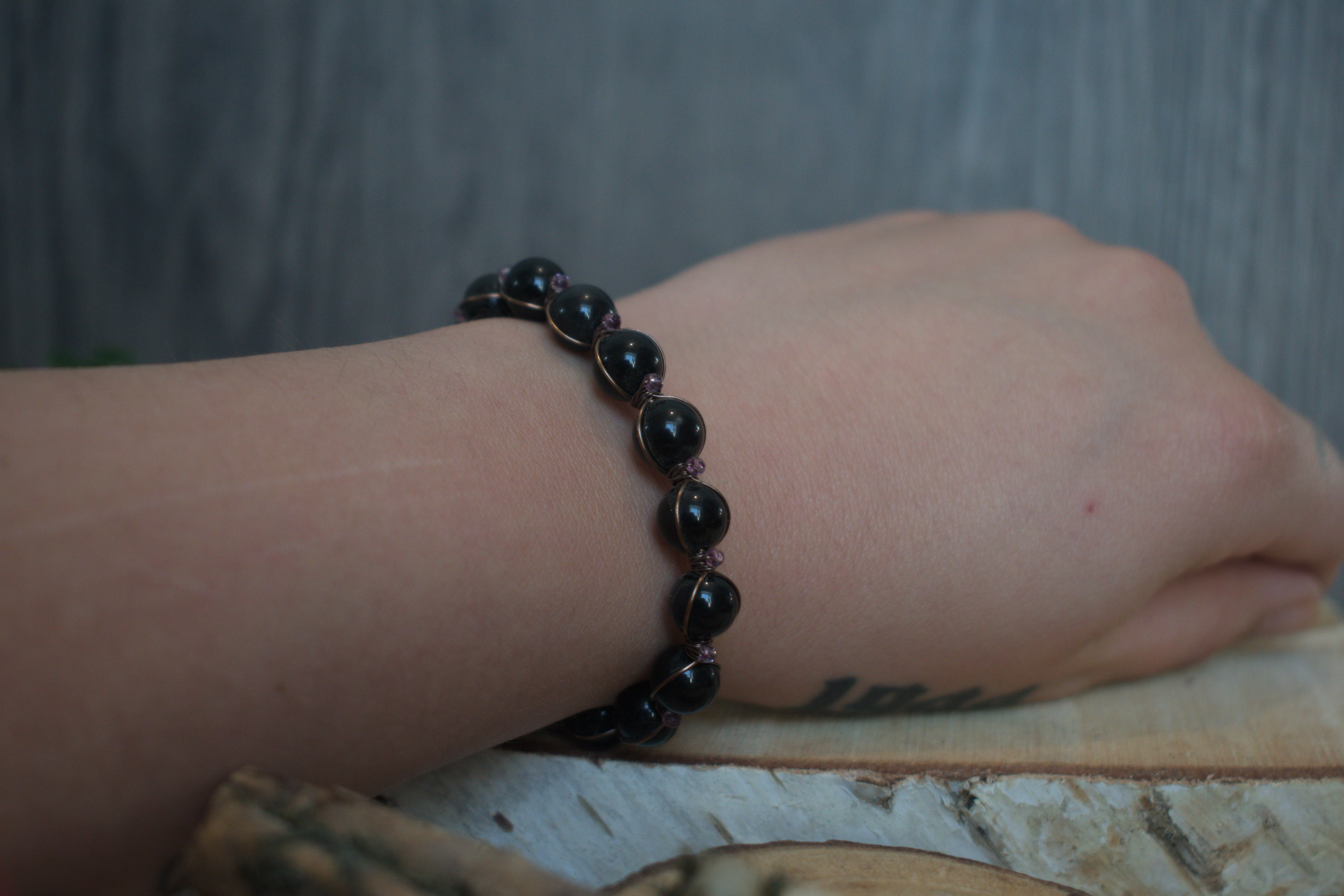 Bracelet ~Aralia~ Grenat