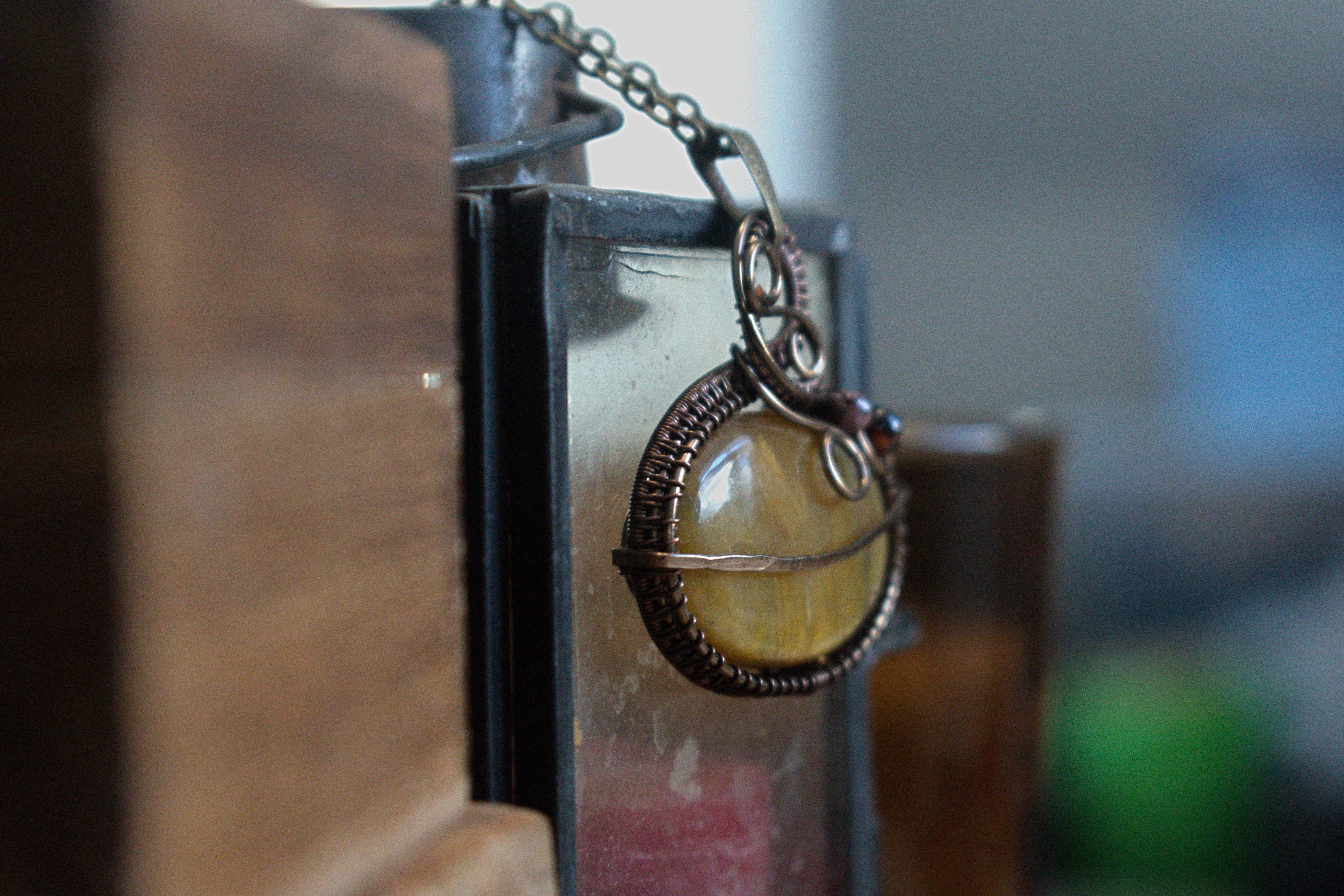 Collier ~Autour de Saturne~ Nellite