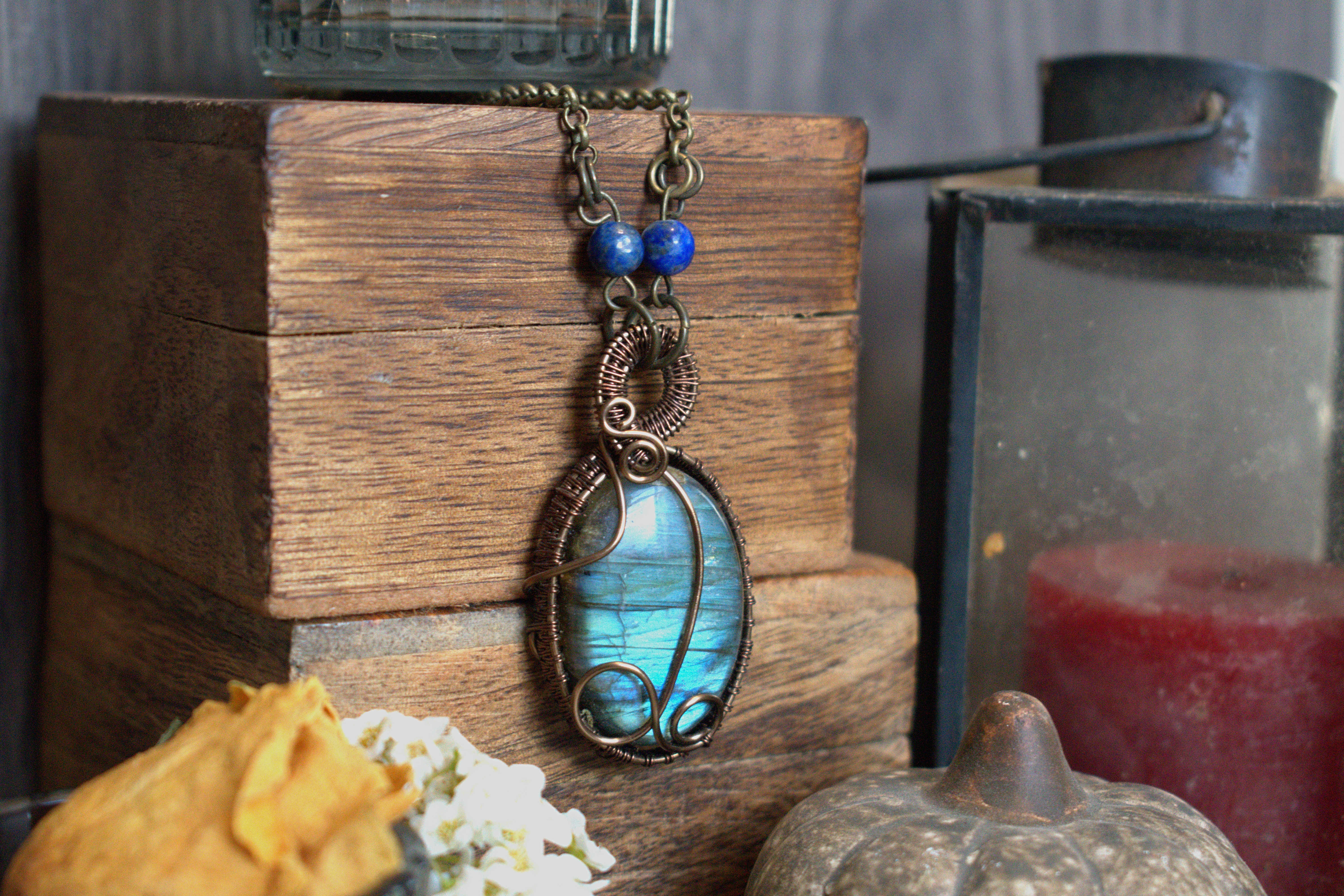 Collier ~Ondine~ Labradorite 