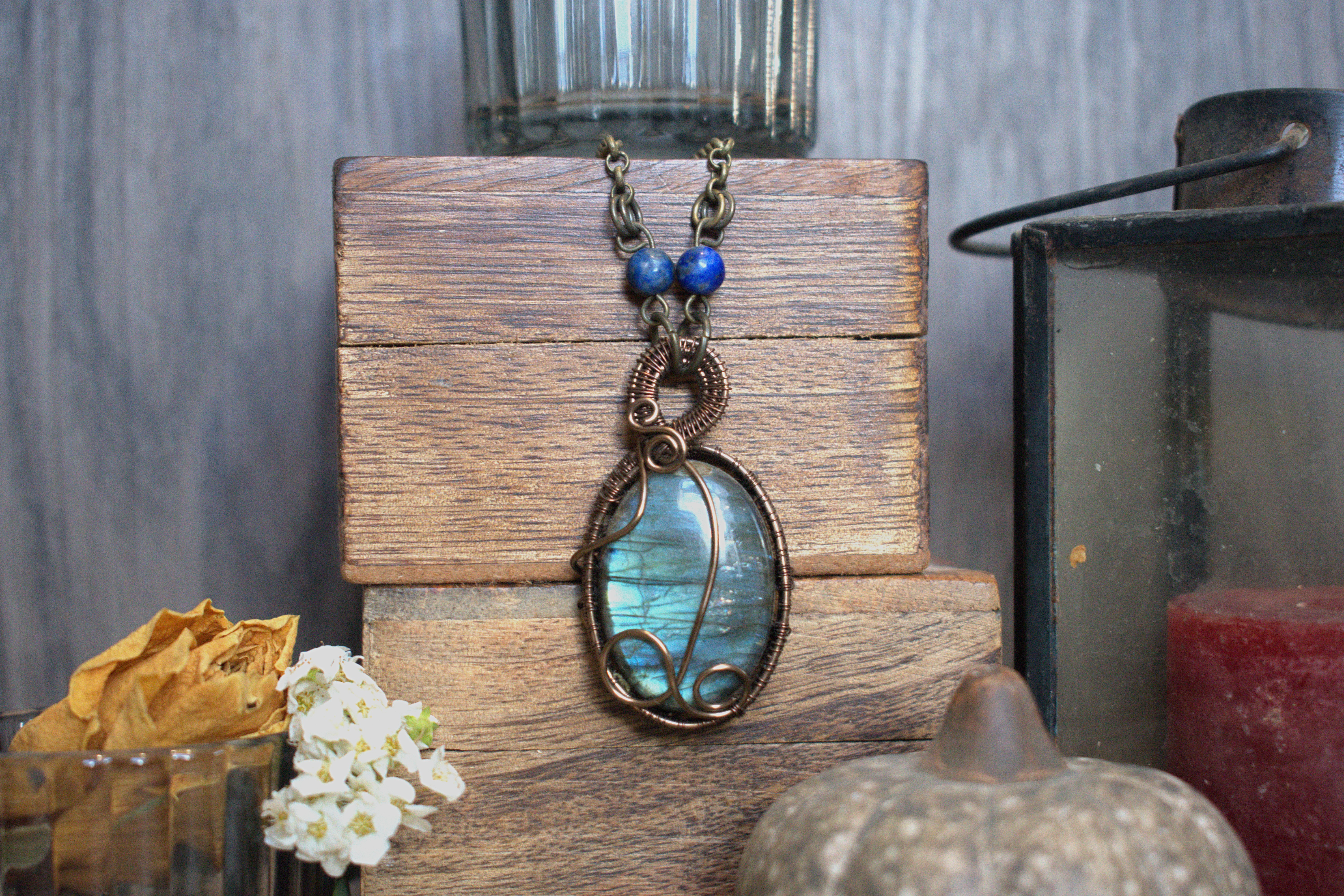 Collier ~Ondine~ Labradorite 