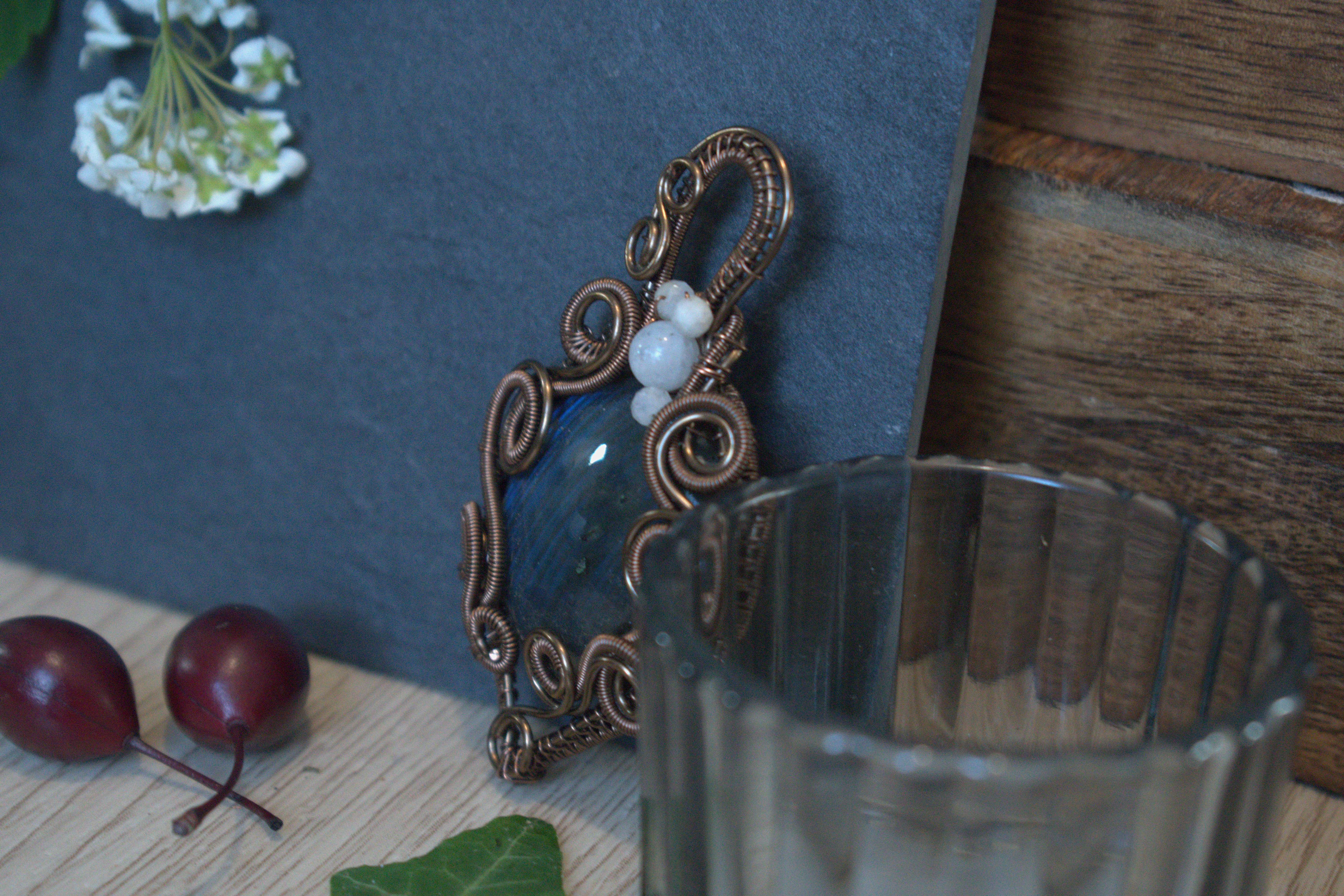 Collier ~Démétra~ Labradorite