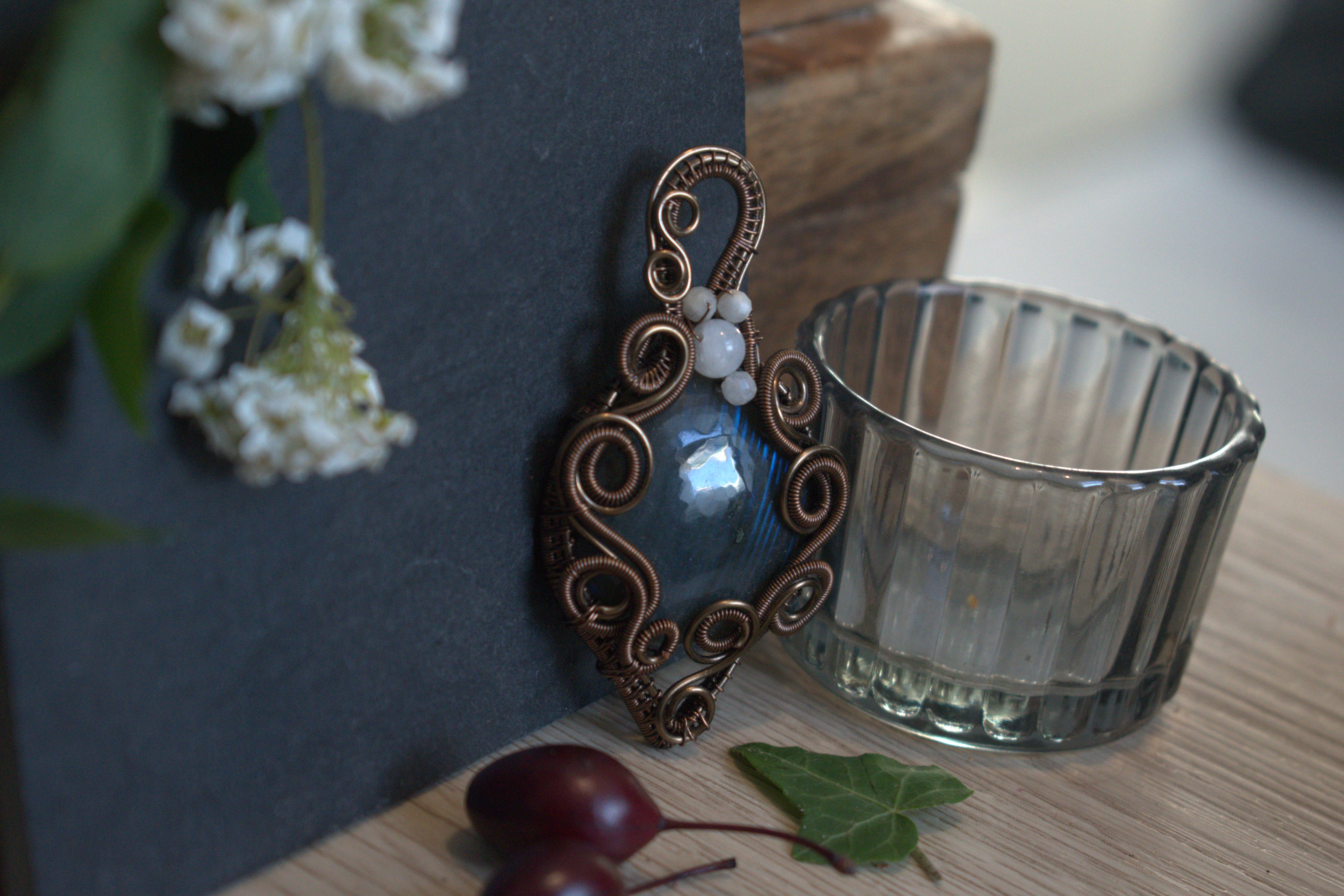 Collier ~Démétra~ Labradorite
