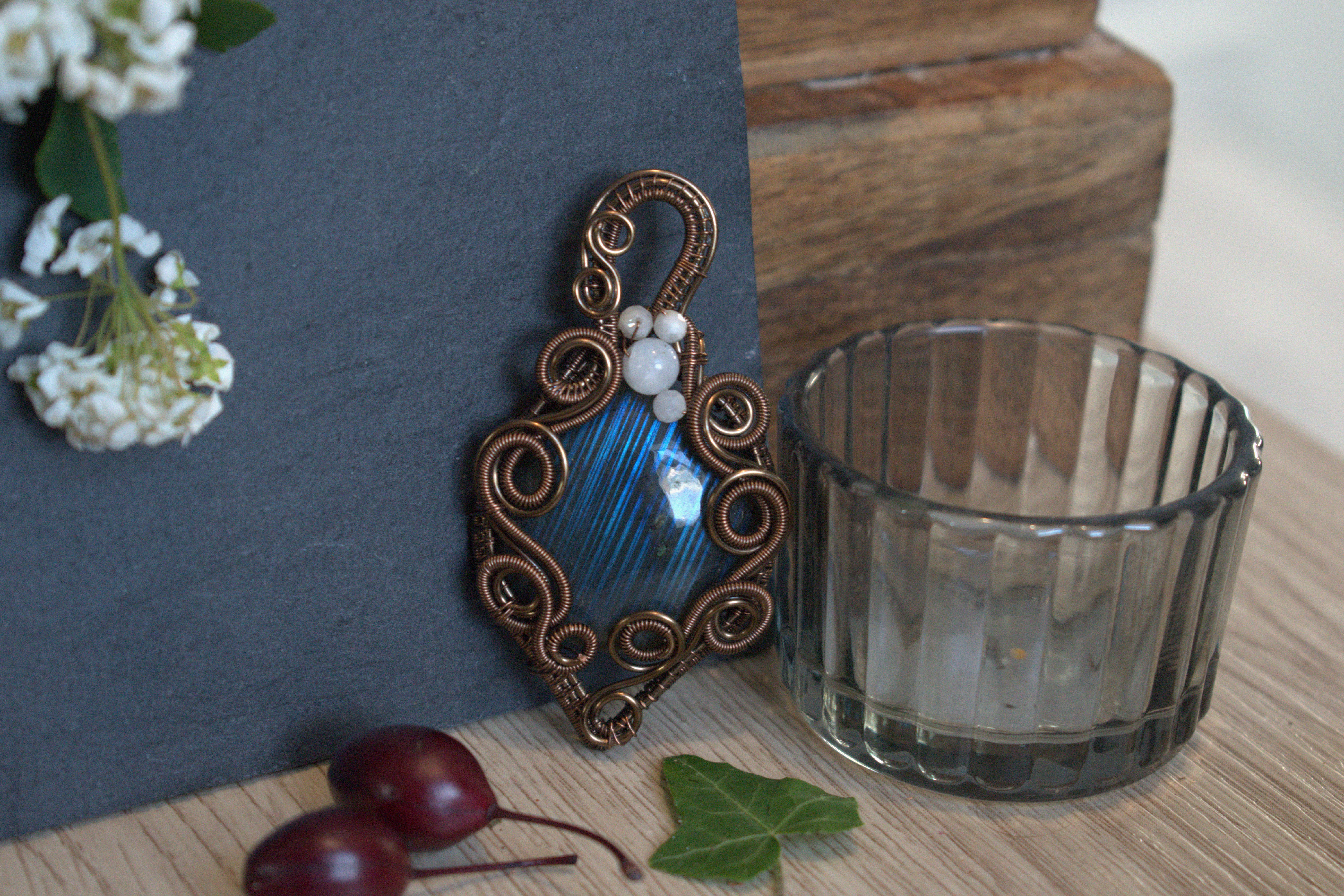 Collier ~Démétra~ Labradorite