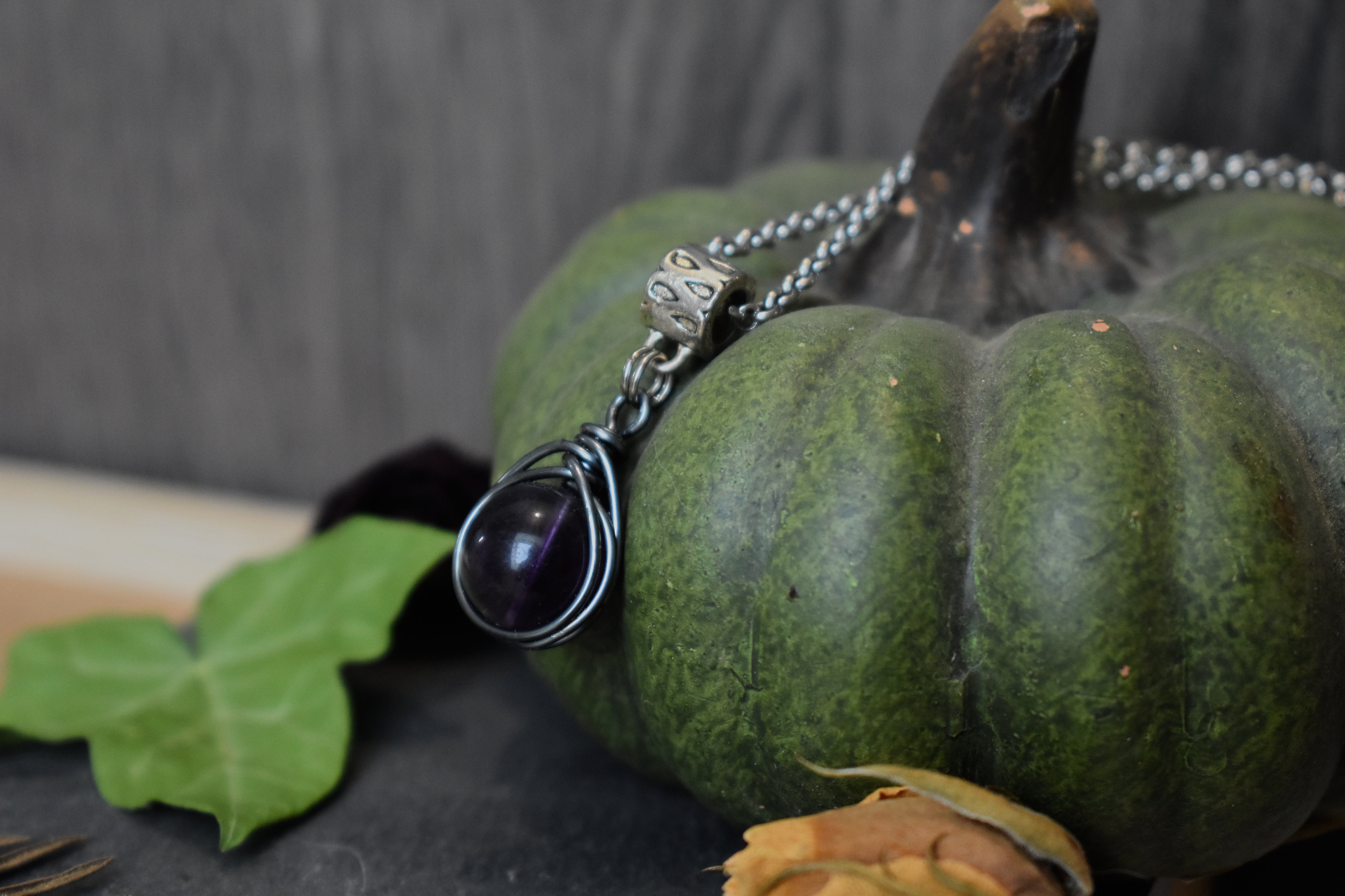 Pendentif ~Orëa~ Fluorite