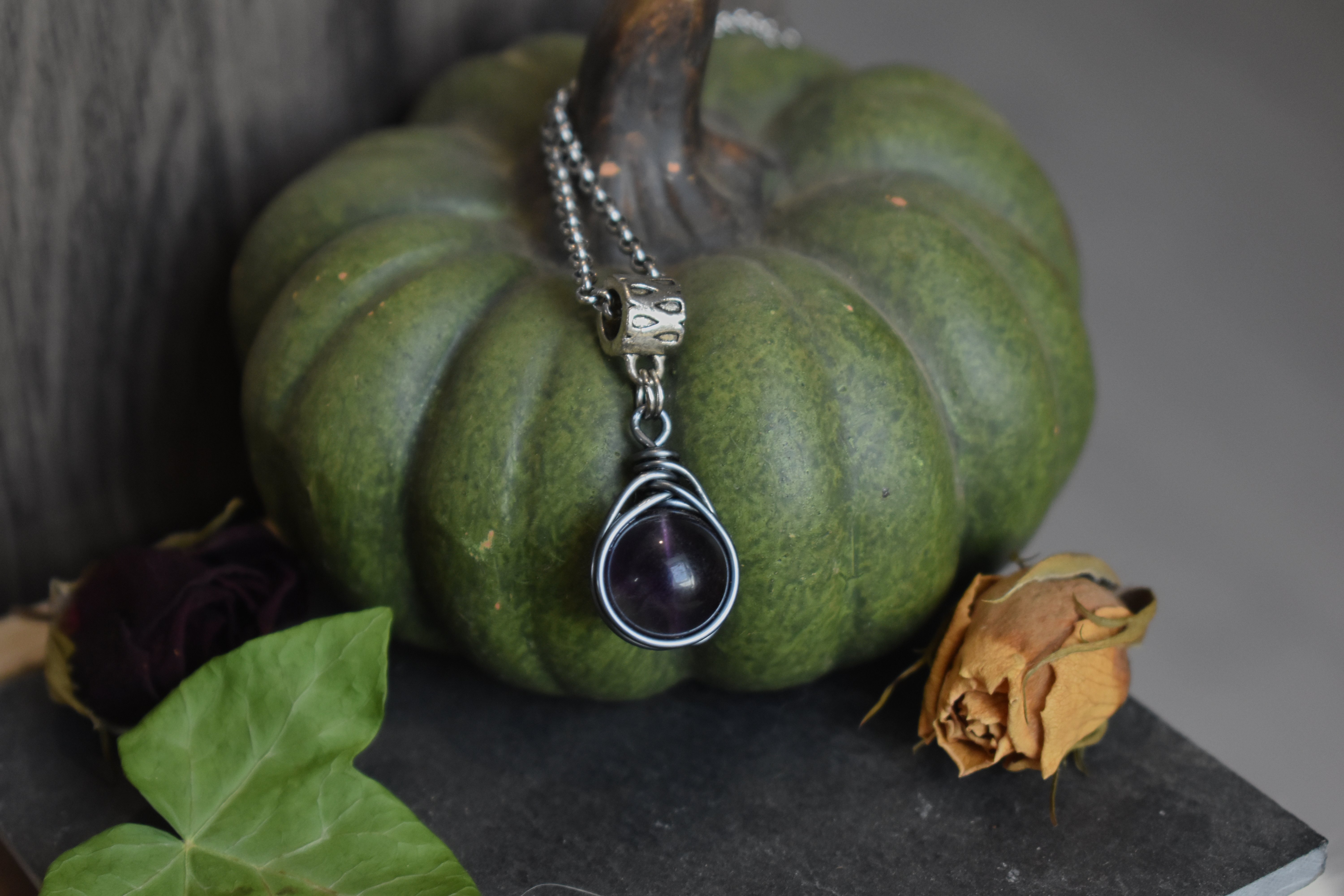 Pendentif ~Orëa~ Fluorite