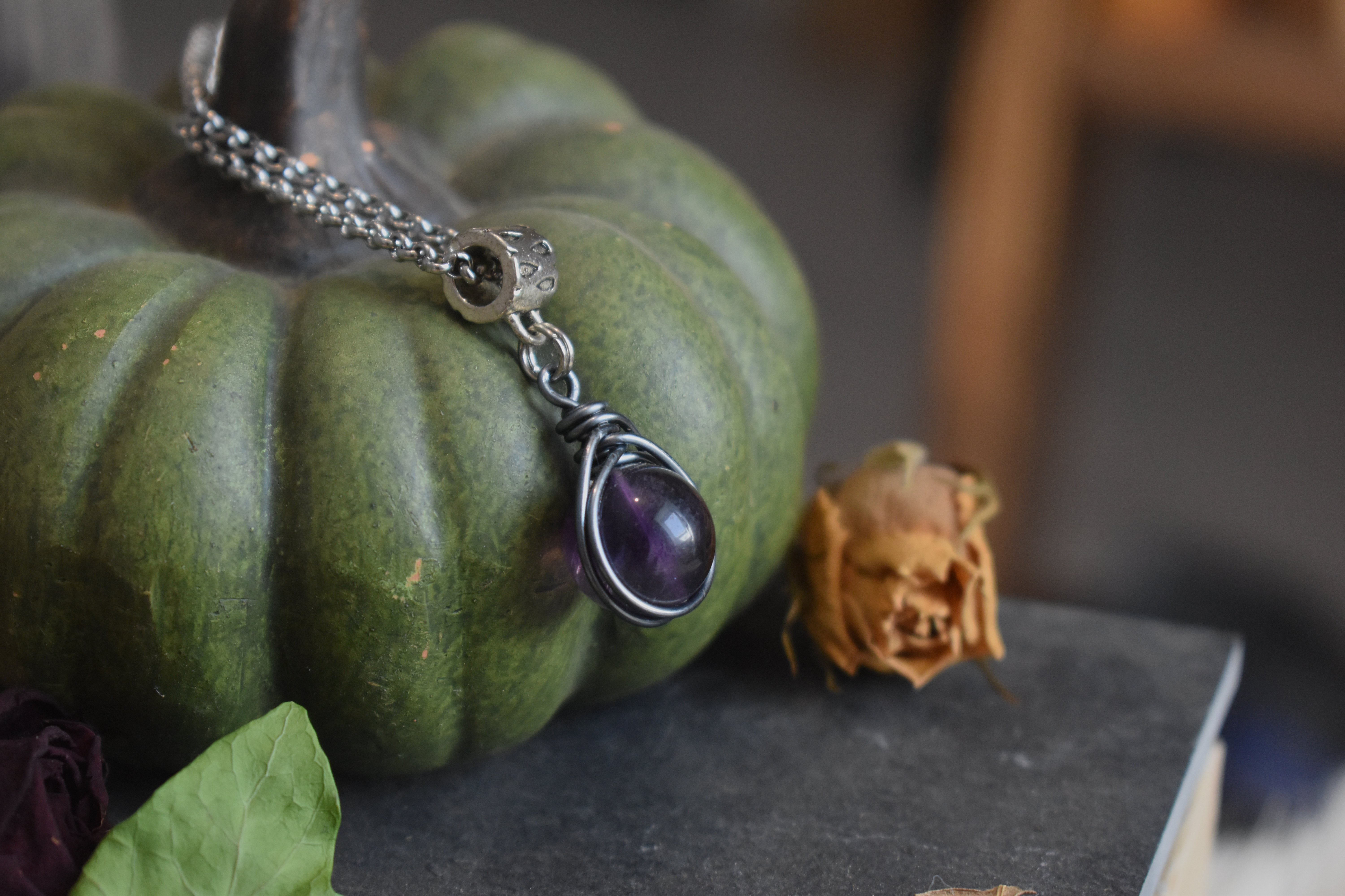 Pendentif ~Orëa~ Fluorite
