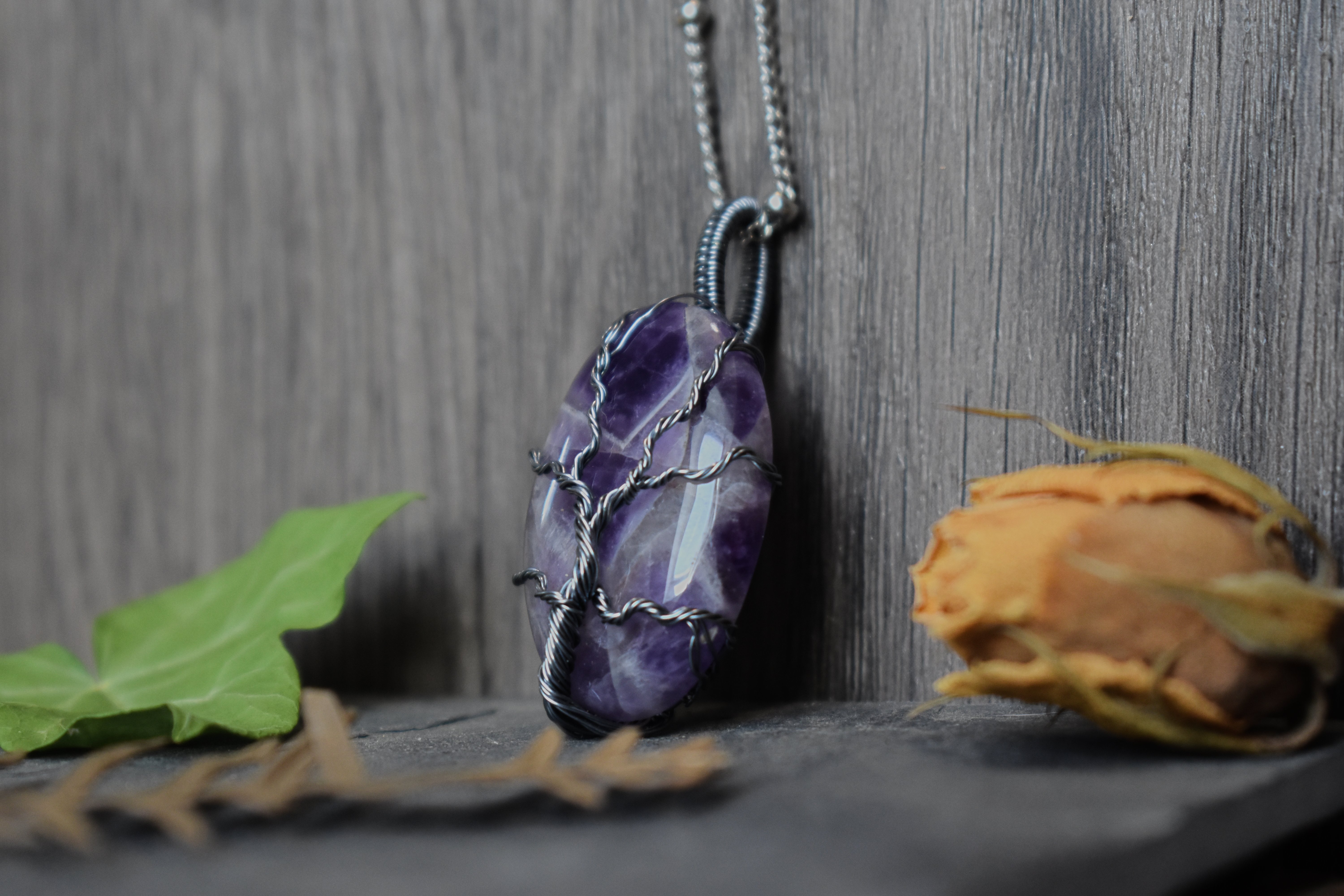 Pendentif ~Aloysia~ Améthyste