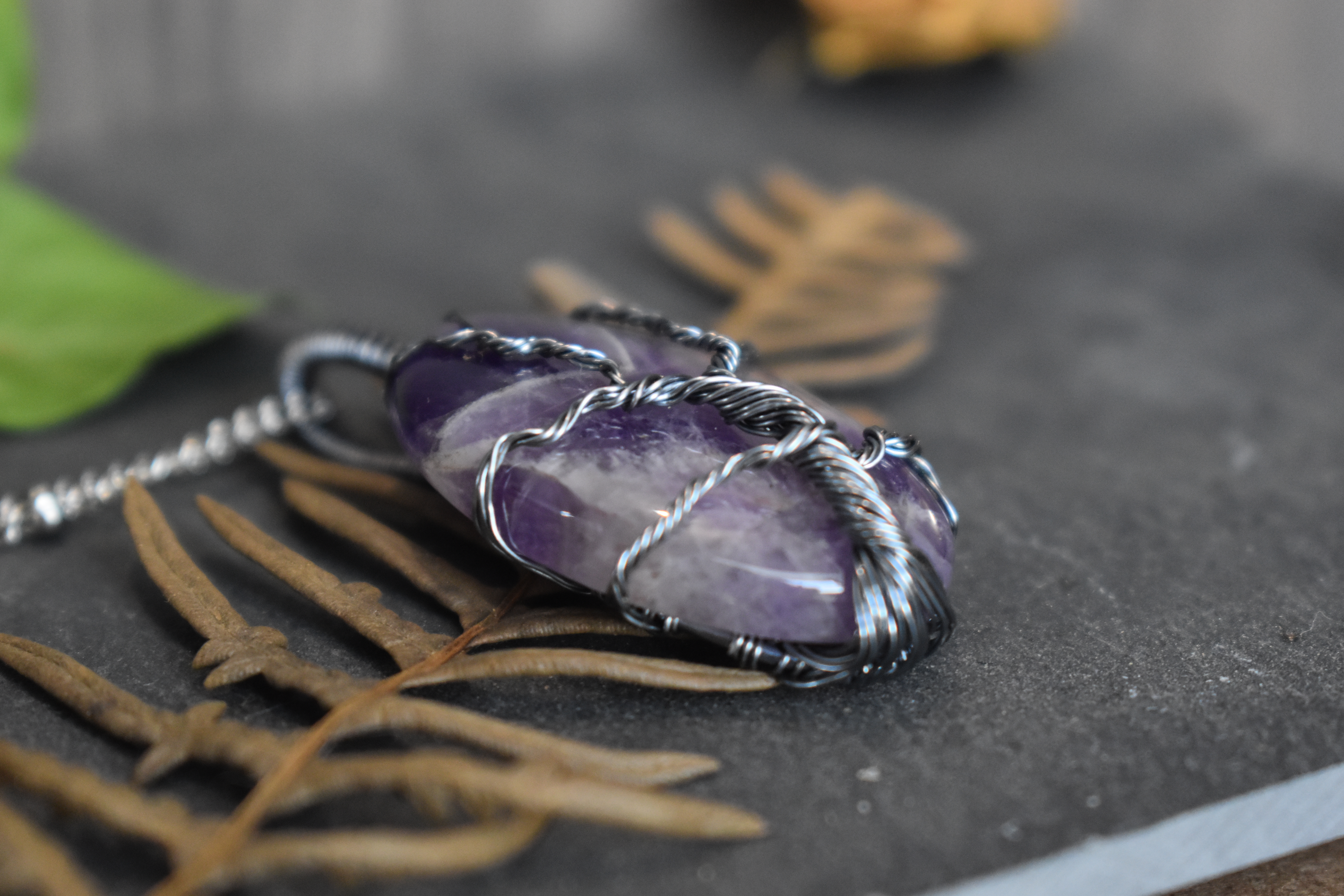 Pendentif ~Aloysia~ Améthyste