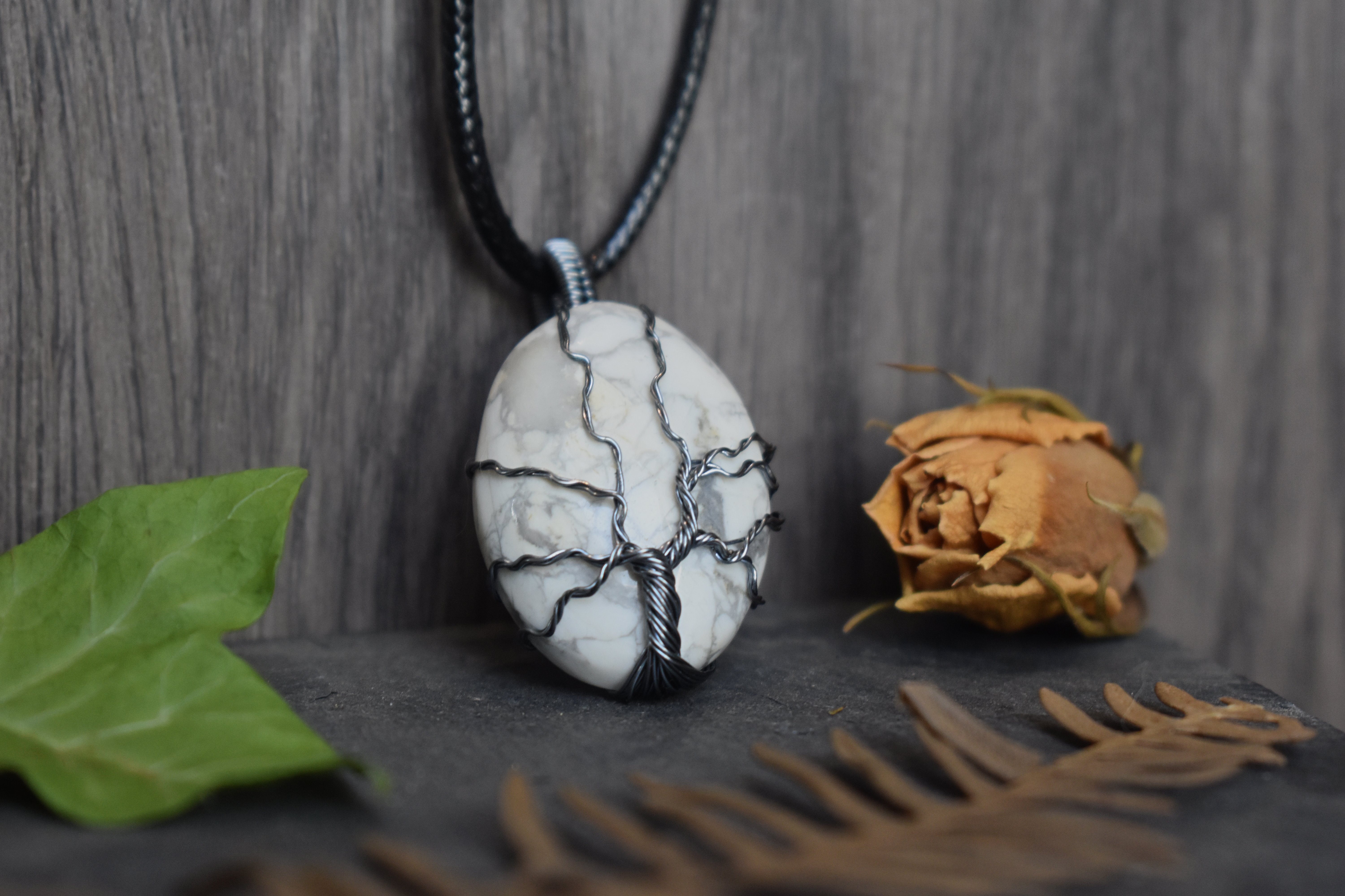 Pendentif ~Aloysia~ Howlite