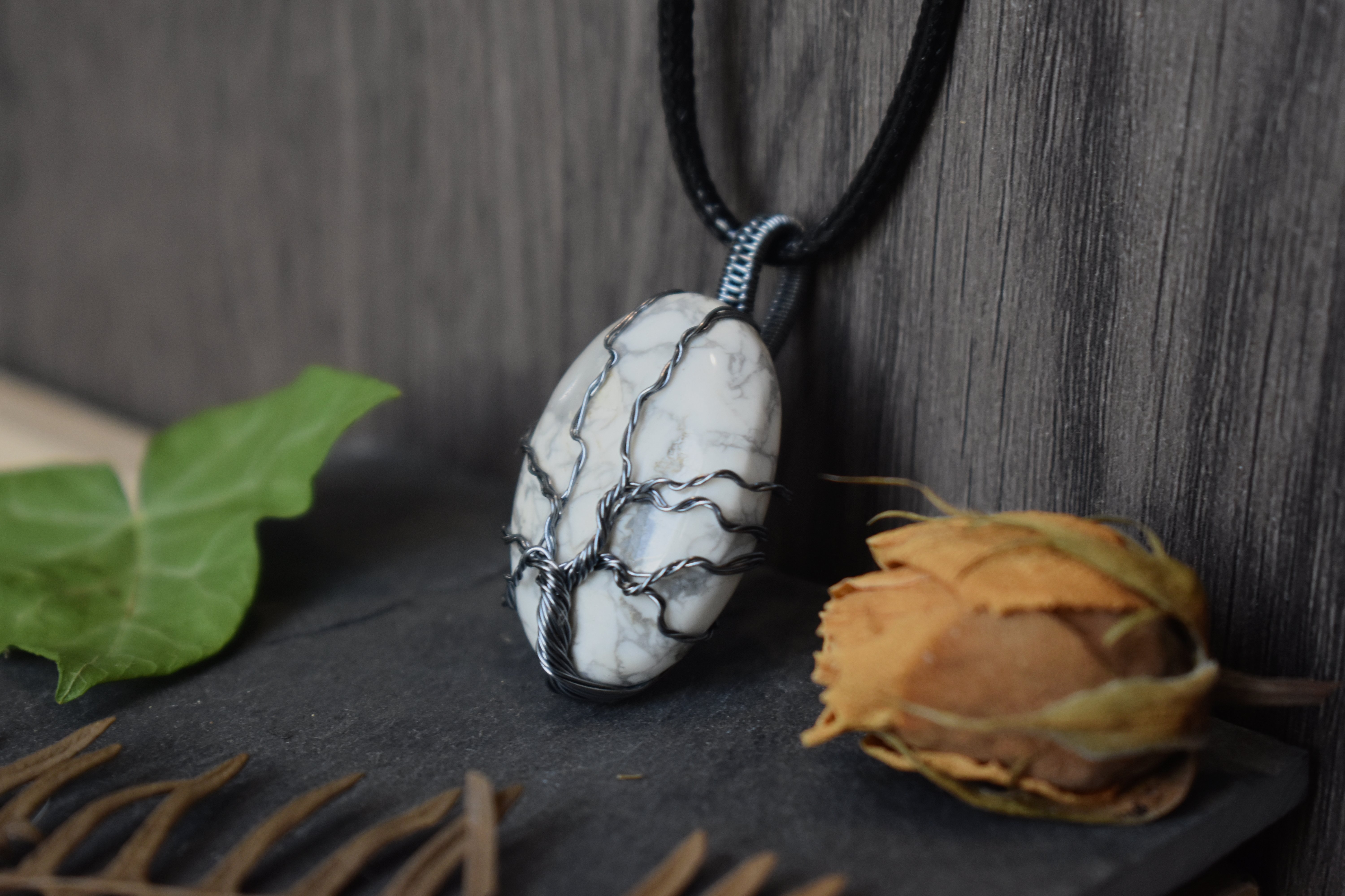 Pendentif ~Aloysia~ Howlite