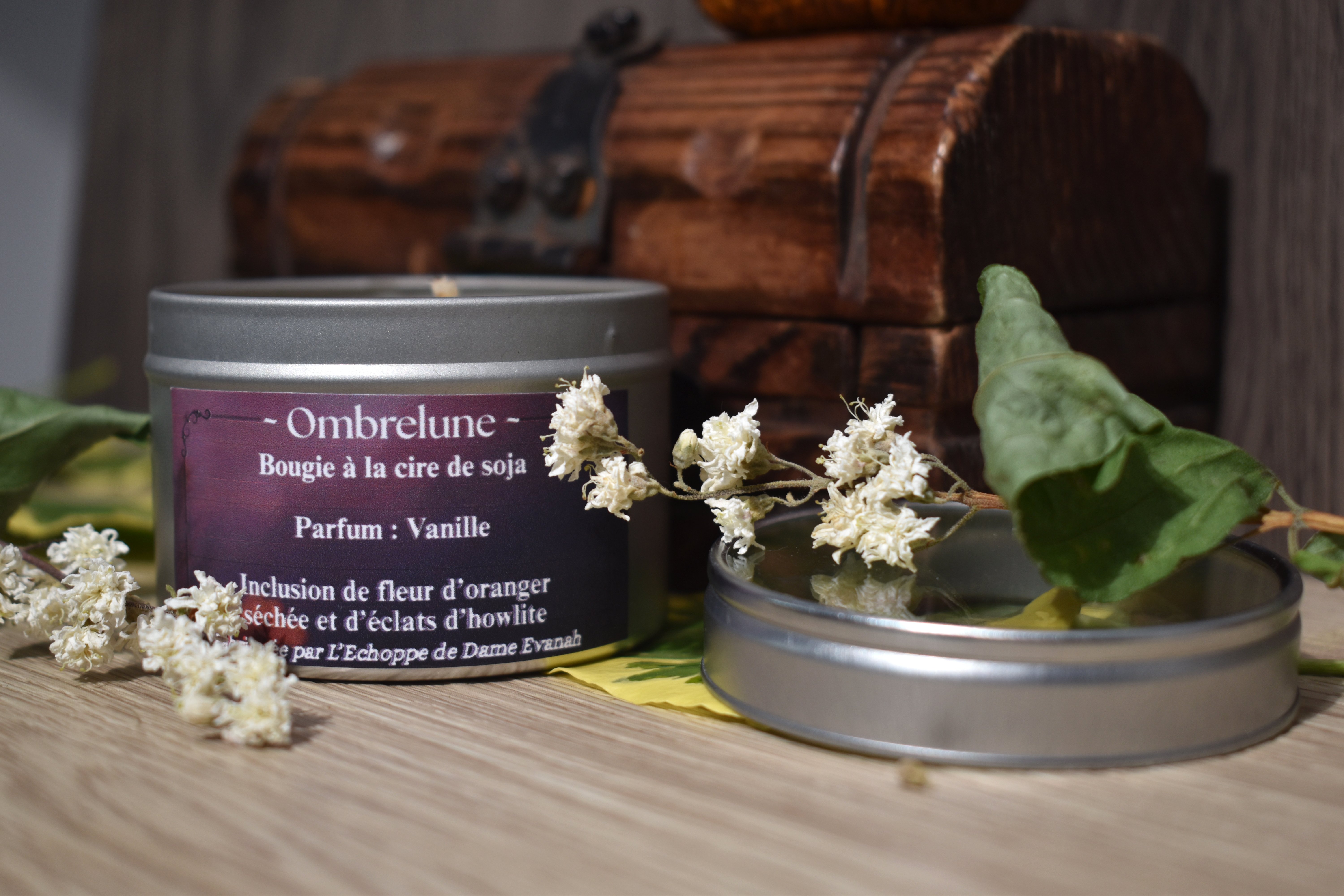 Bougie ~Ombrelune~ Vanille / 85g