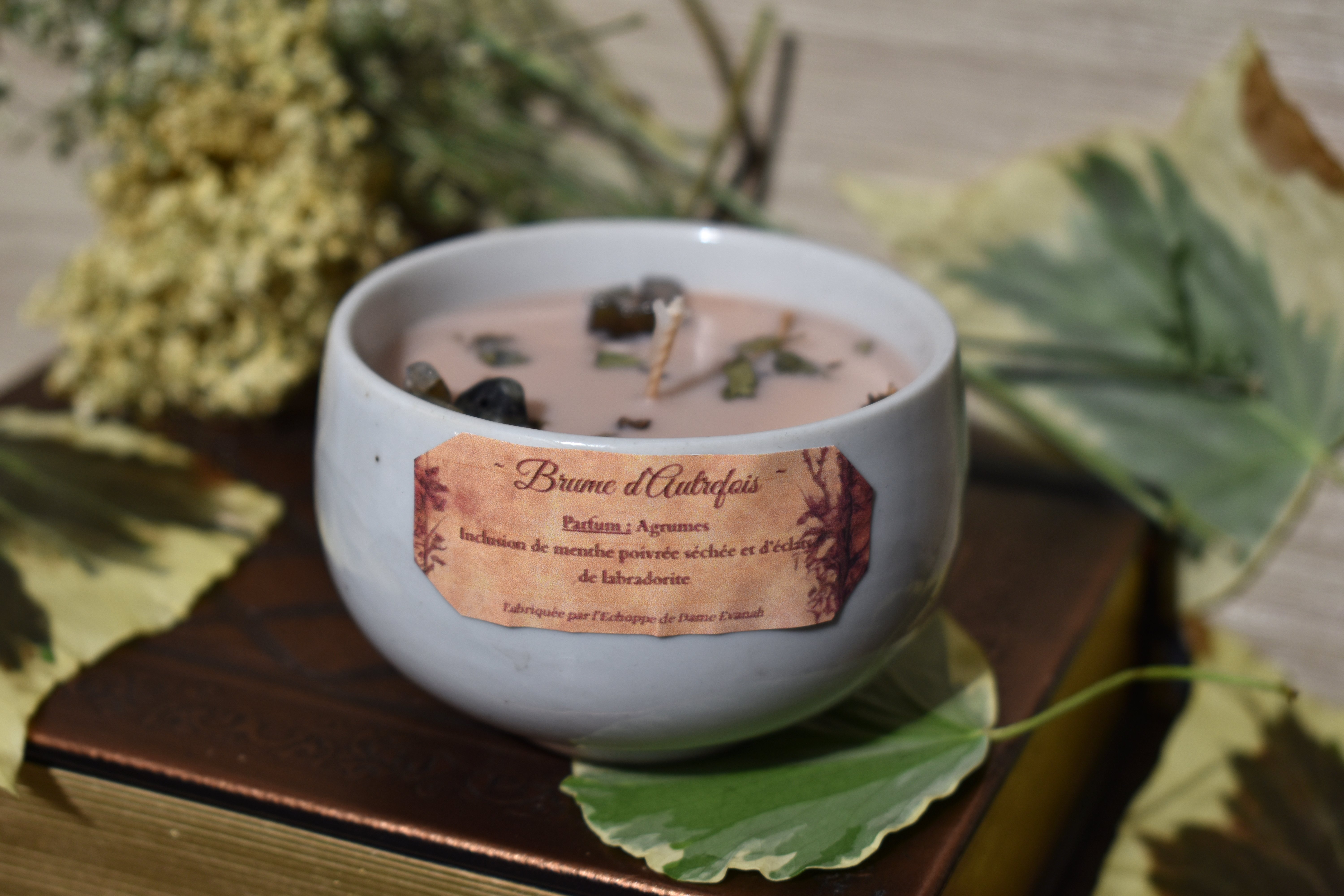 Bougie ~Brume d'Autrefois~ Agrumes / 100g