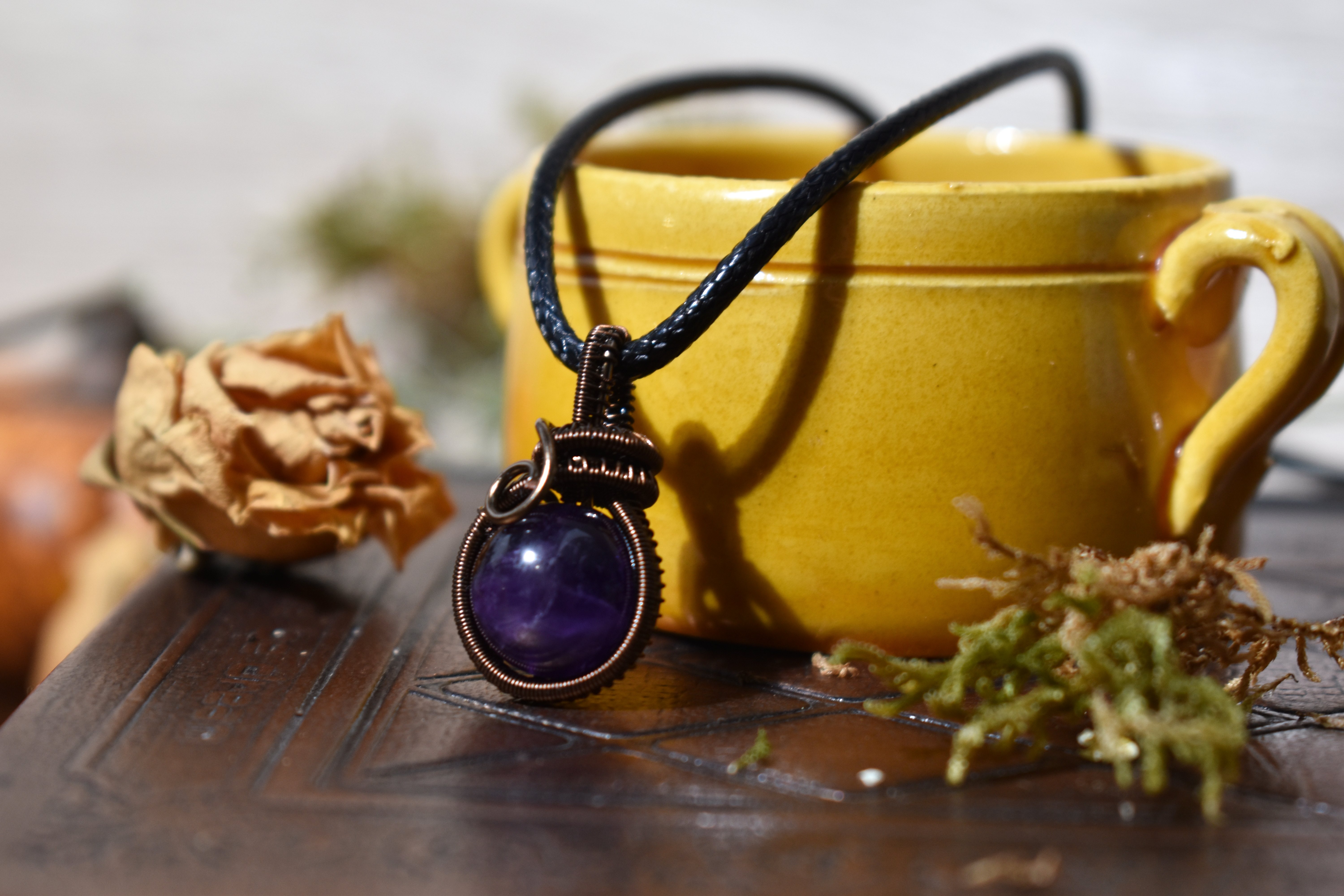 Pendentif ~Lind~ Améthyste 