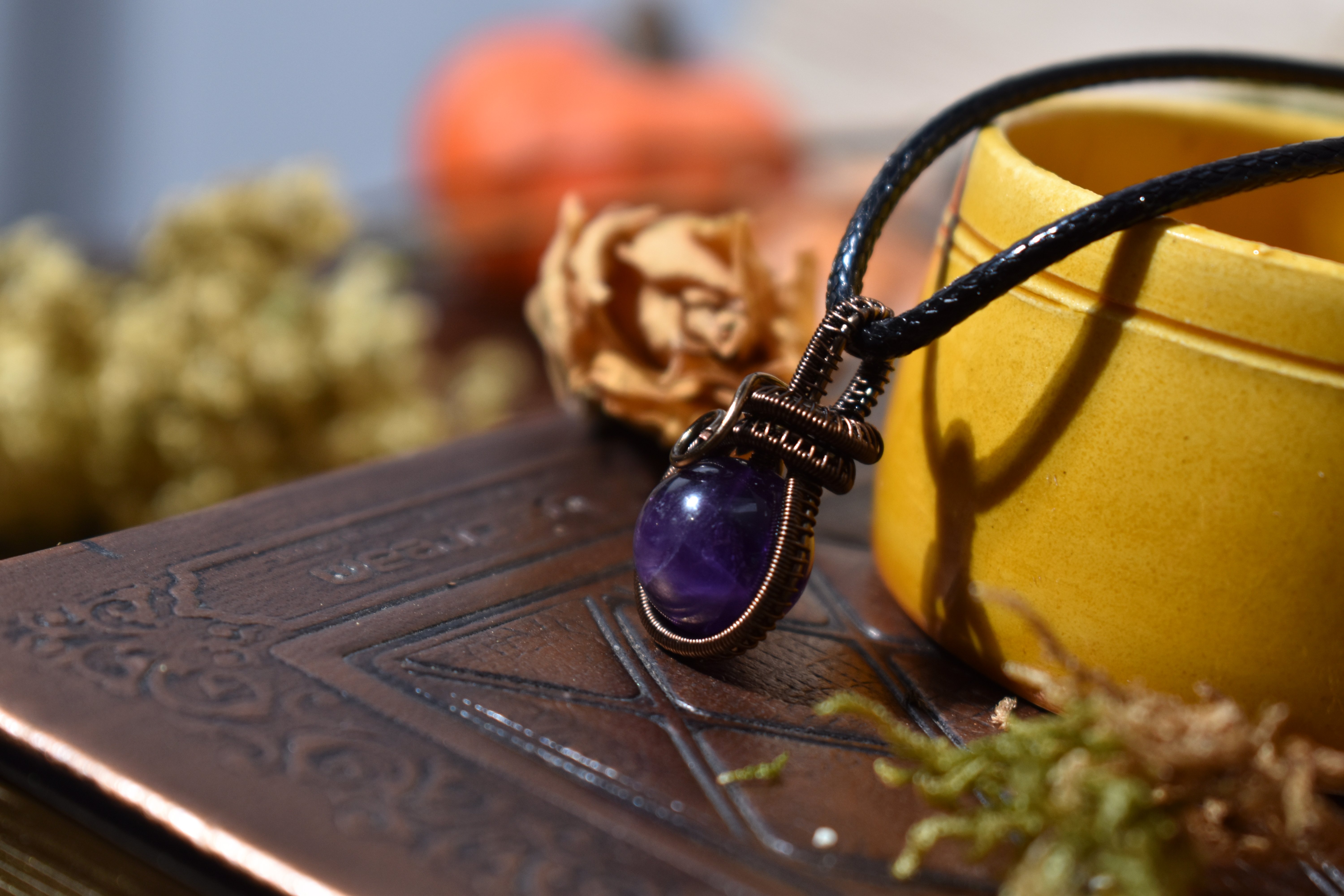 Pendentif ~Lind~ Améthyste 