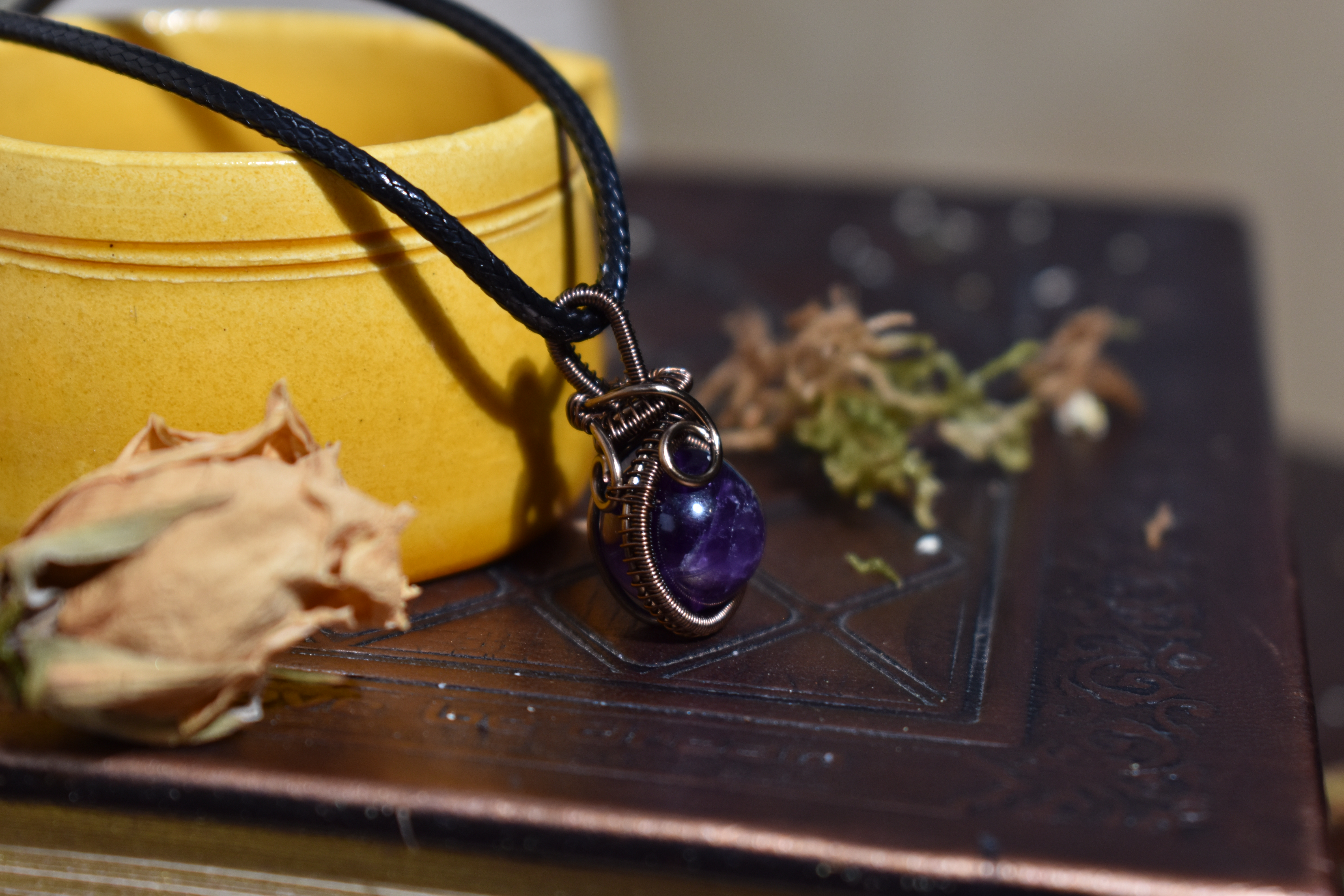 Pendentif ~Lind~ Améthyste 