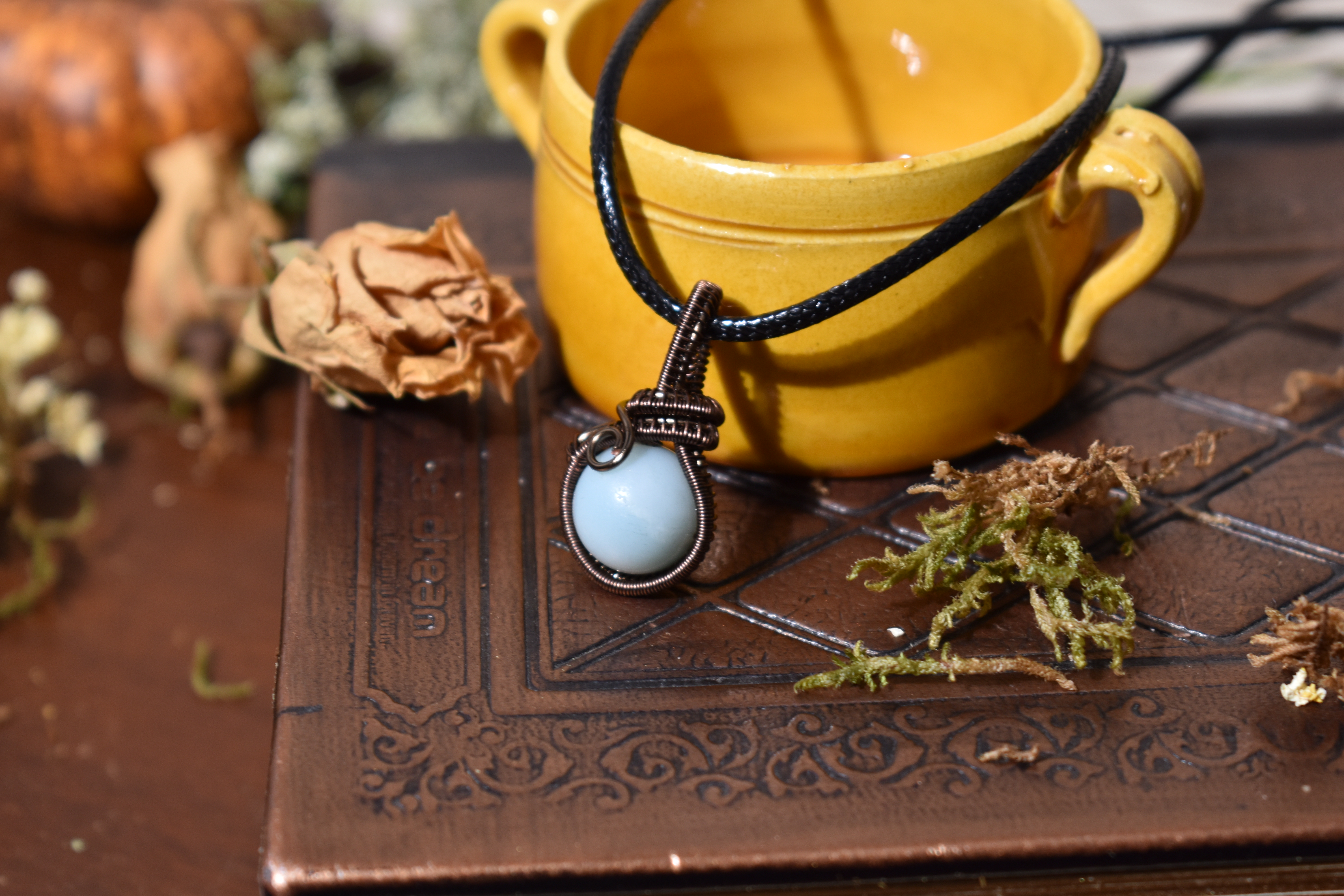 Pendentif ~Lind~ Amazonite