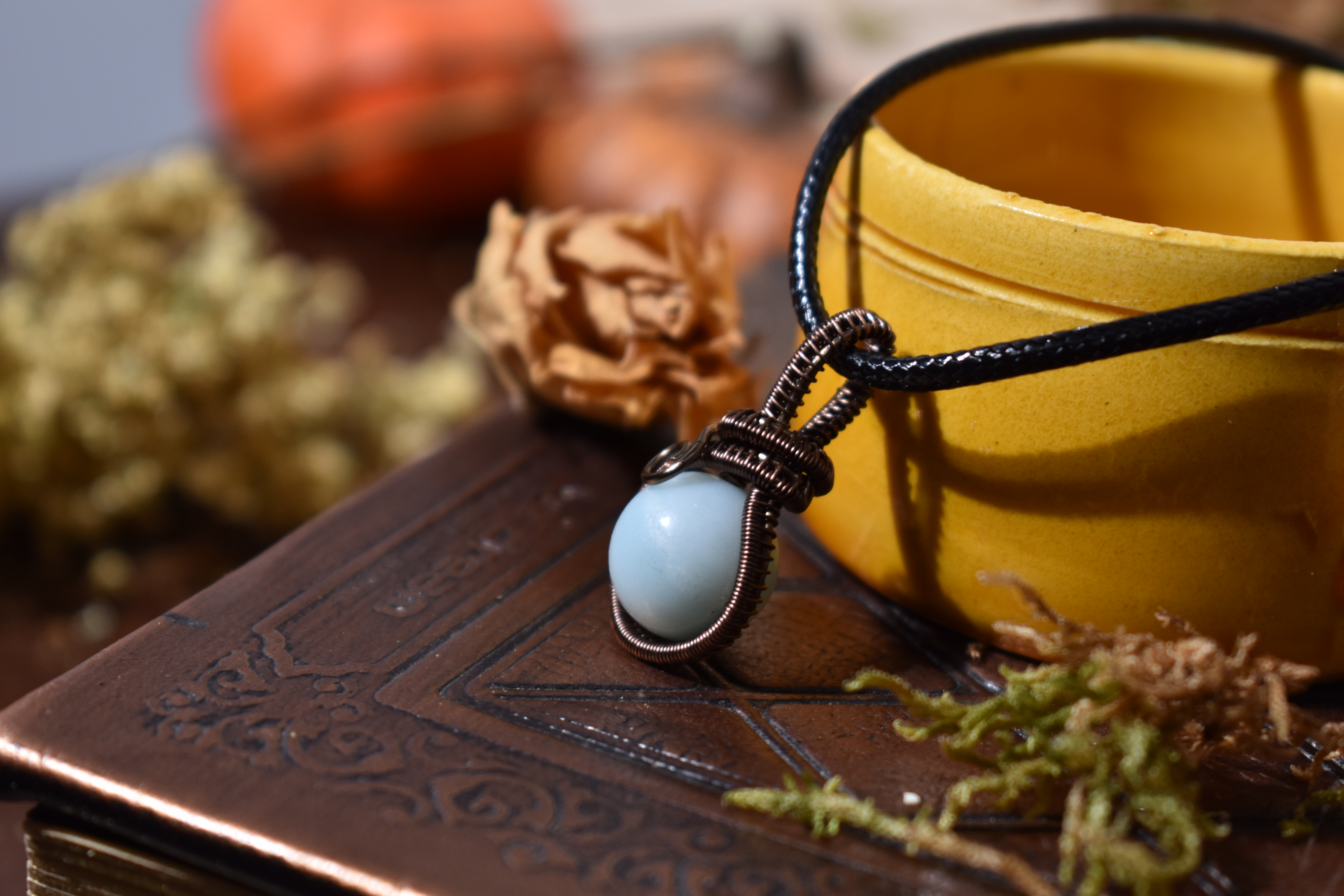 Pendentif ~Lind~ Amazonite