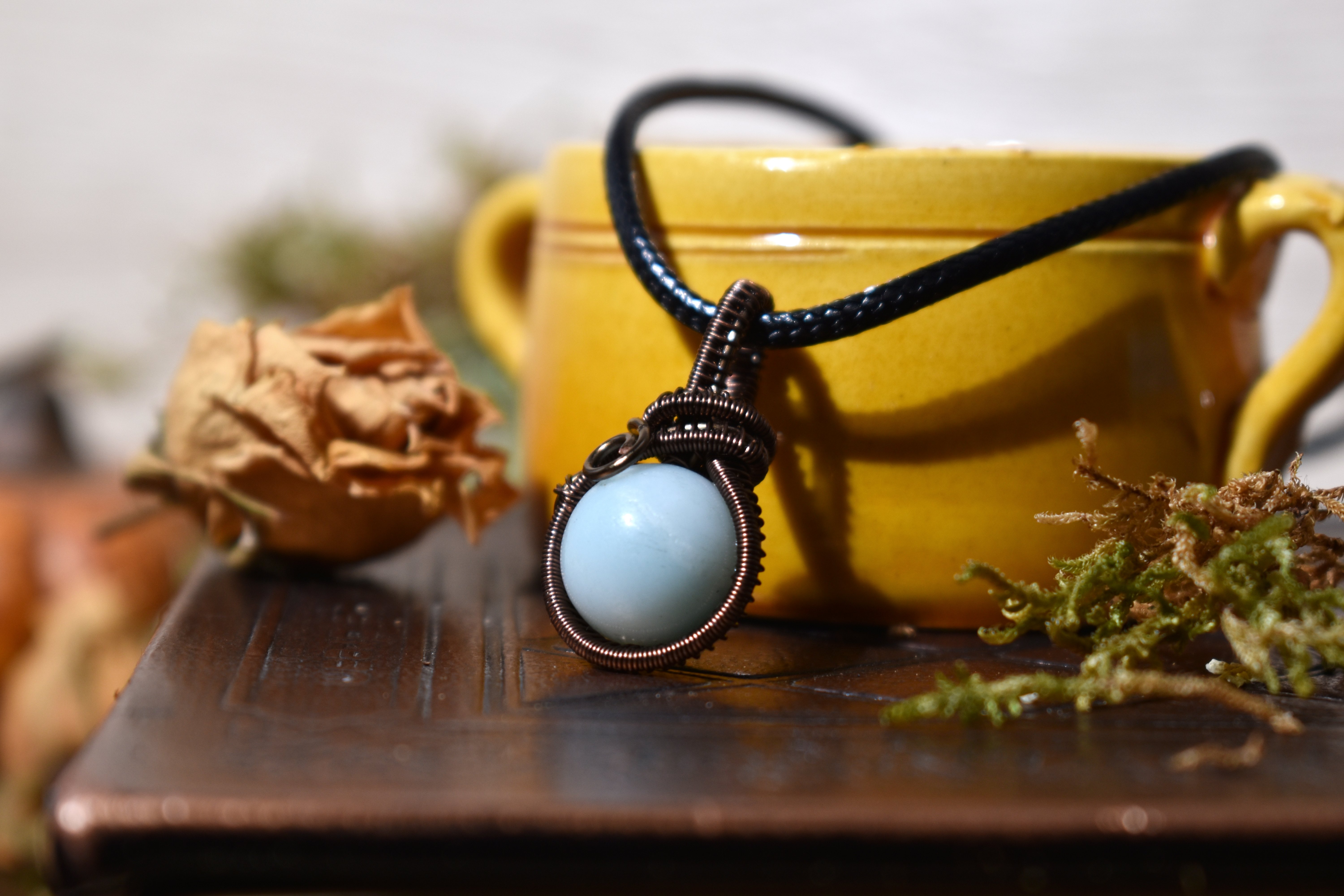 Pendentif ~Lind~ Amazonite