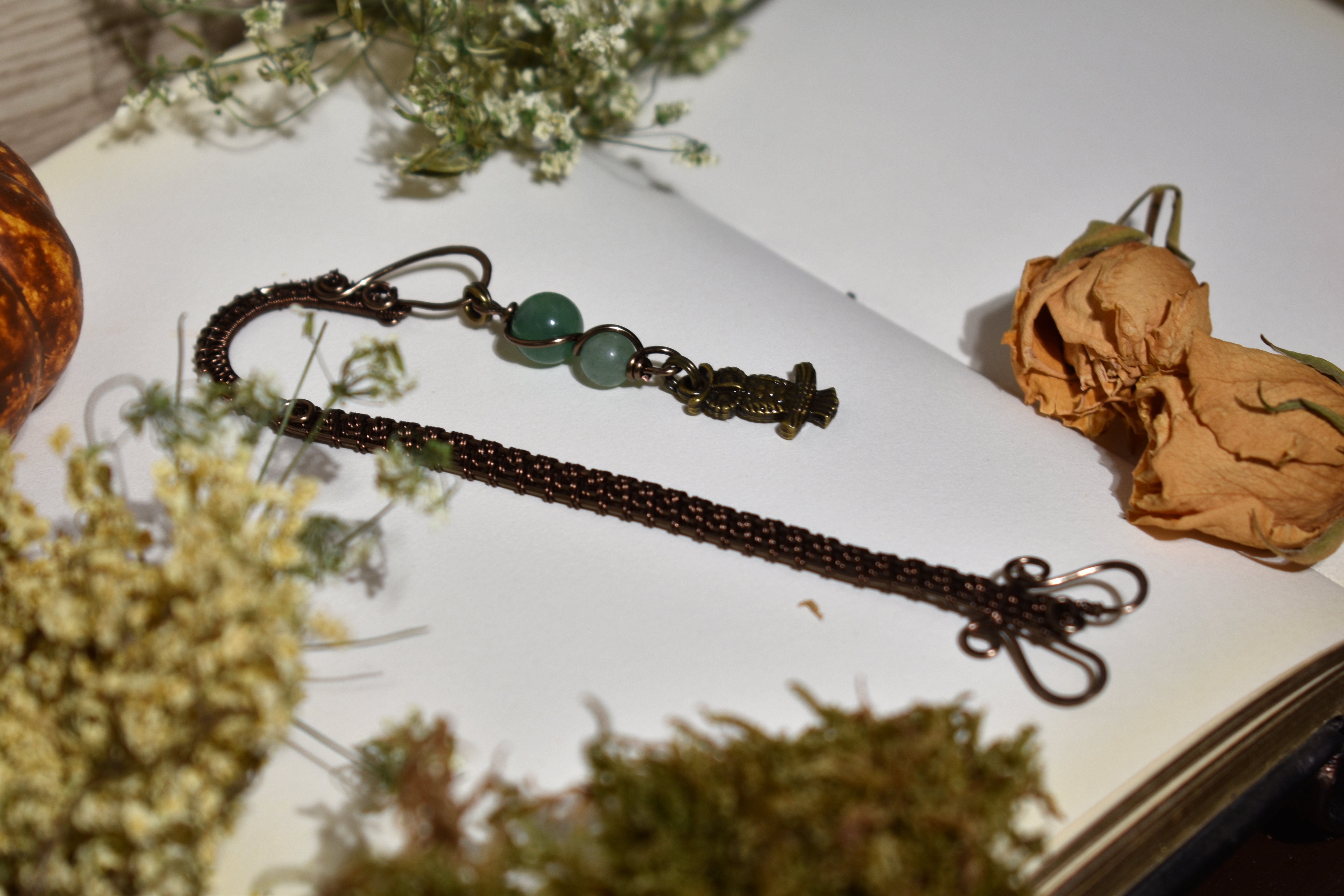 Marque-Pages ~Gardien des Mots~ Aventurine 